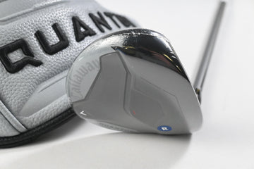 Callaway Quantum Max #9 Wood / 24 Degree / Regular Flex Denali Frost Silver 60