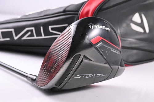 Left Hand Taylormade Stealth Driver / 10.5 Degree / Stiff Flex Tensei AV Raw 65