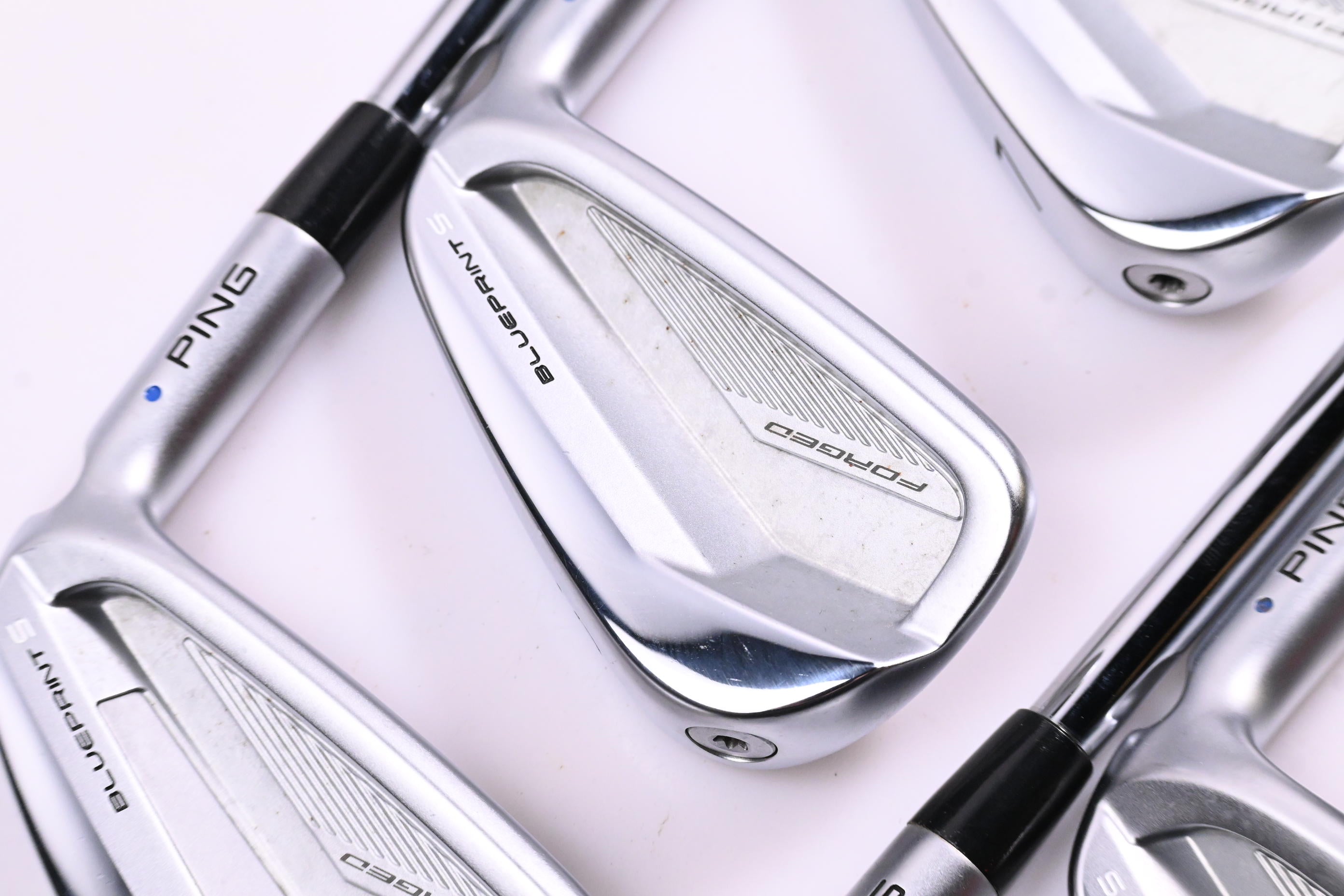 Ping Blueprint S Irons / 5-PW / Bleu Dot / Stiff Flex Dynamic Gold Mid 115 S300 Shafts