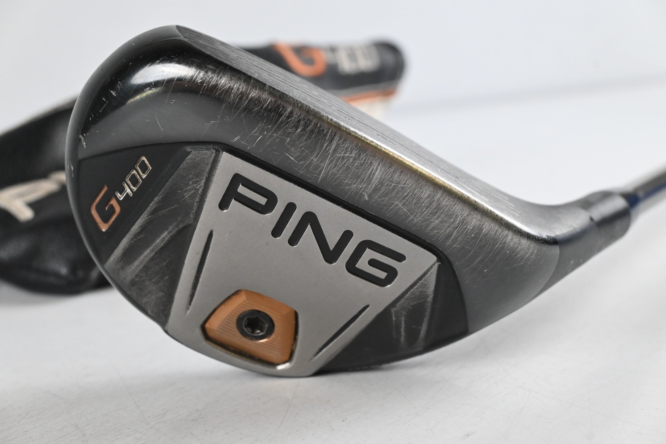 Ping G400 #2 Hybrid / 17 Degree / Stiff Flex Ping Tour Chrome 85 Shaft
