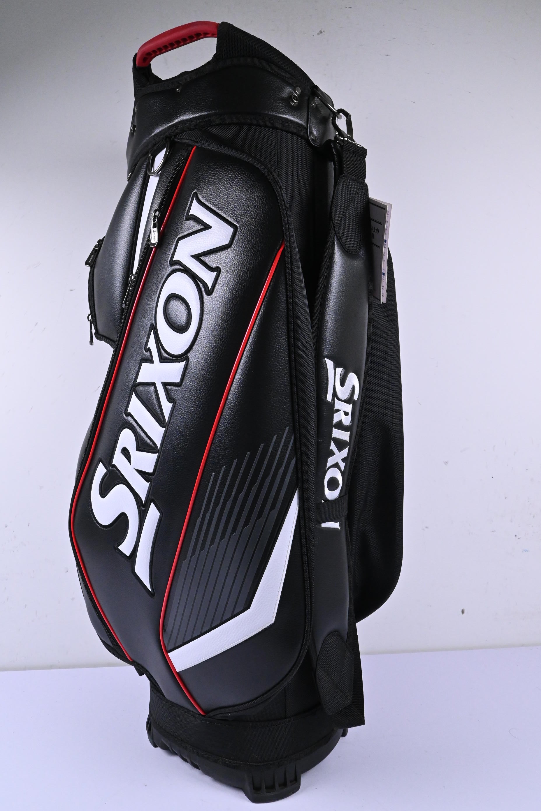 Srixon Cart Bag / 14-Way Divider / Black, White & Red