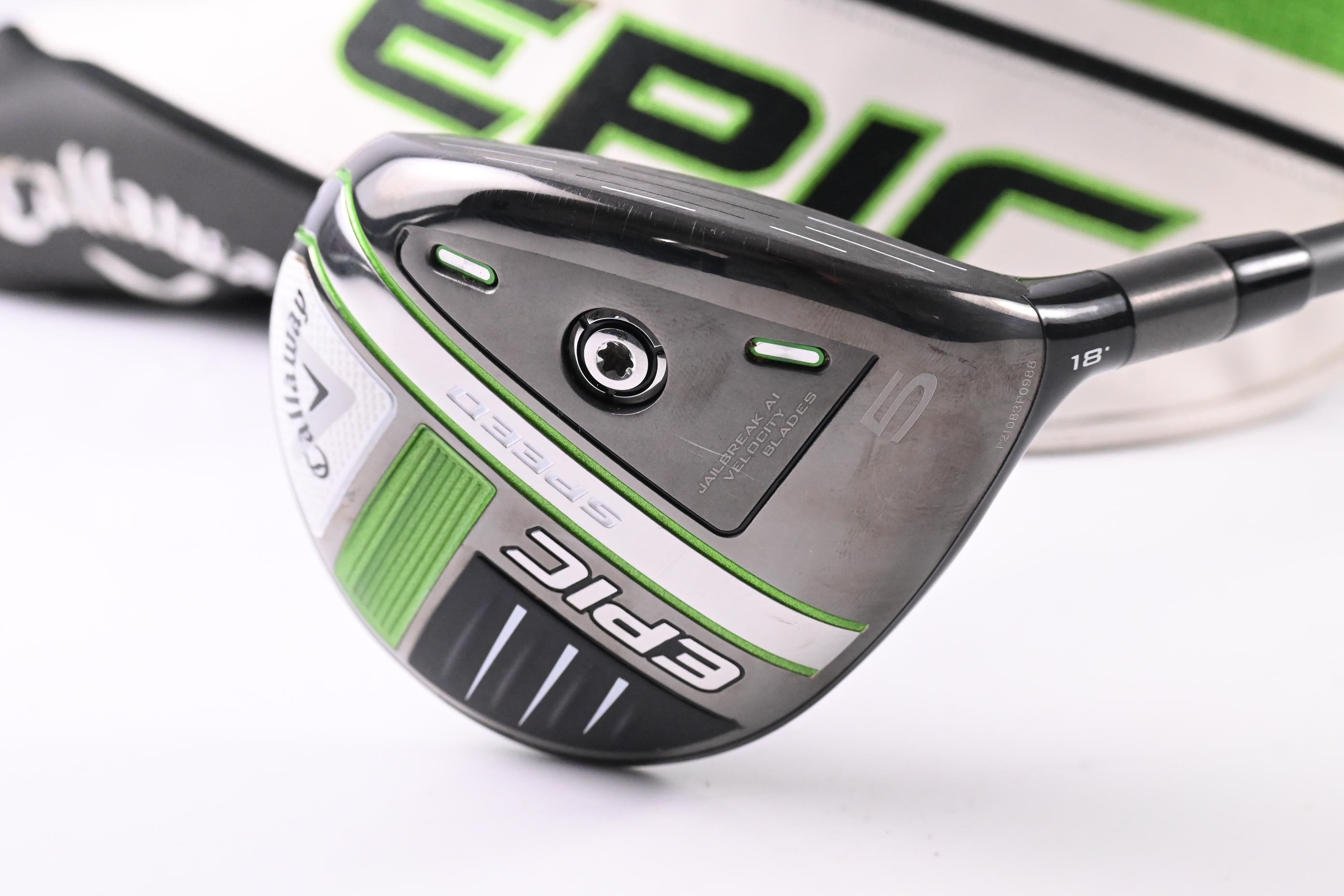 Callaway Epic Speed #5 Wood / 18 Degree / Stiff Flex HZRDUS Smoke IM10 70 Shaft