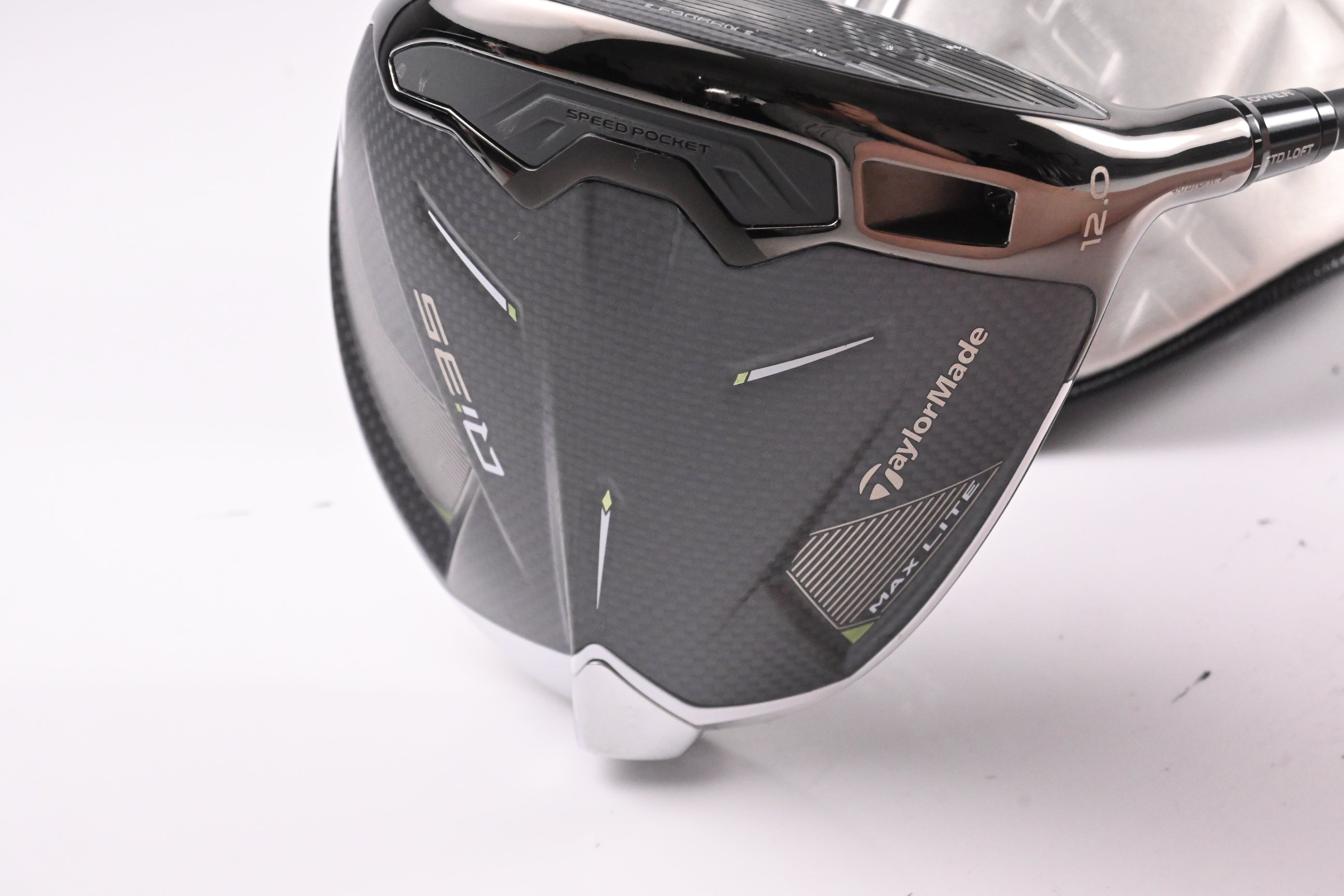 Taylormade Qi35 Max Lite Driver / 12 Degree / Senior Flex Vanquish 4 Shaft