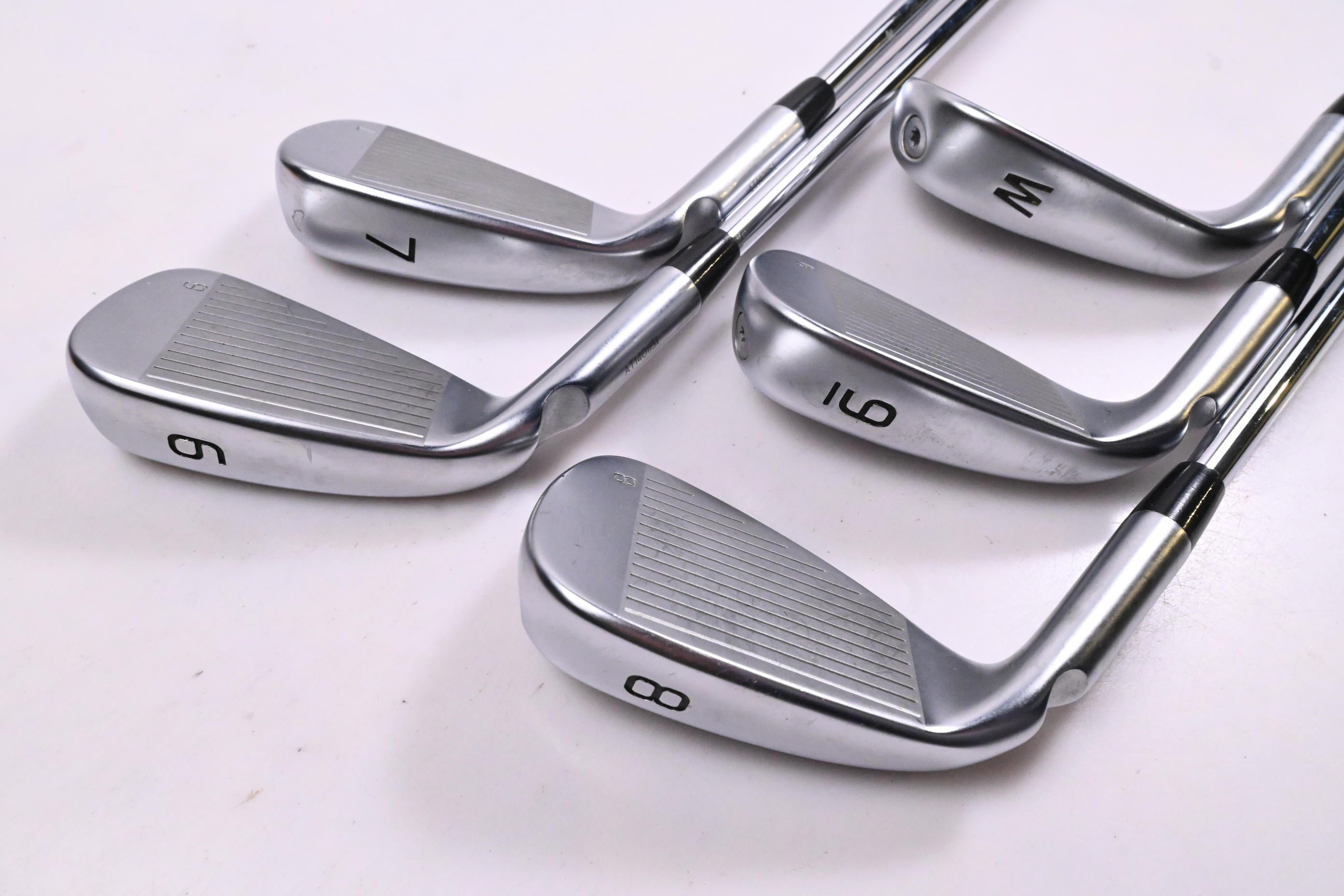 Ping G430 Irons / 6-PW / Red Dot / Regular Flex Ping AWT 2.0 Shafts