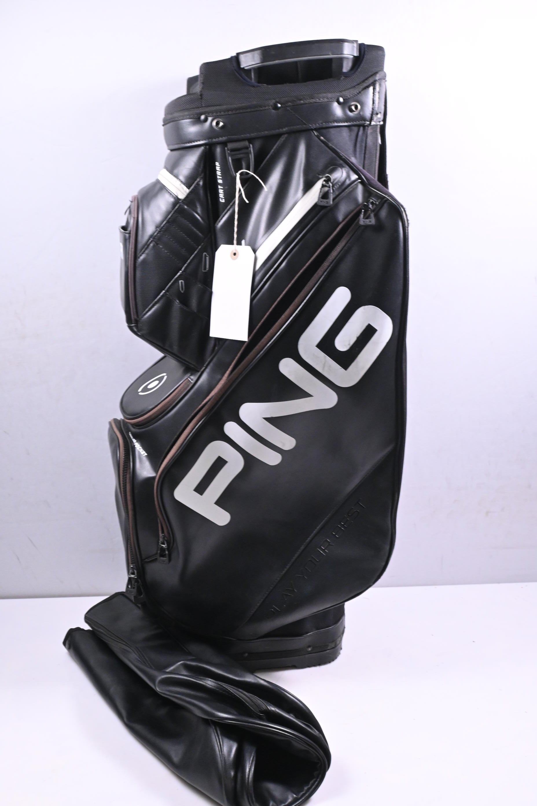 Ping DLX Cart Bag / 15-Way Divider / Black