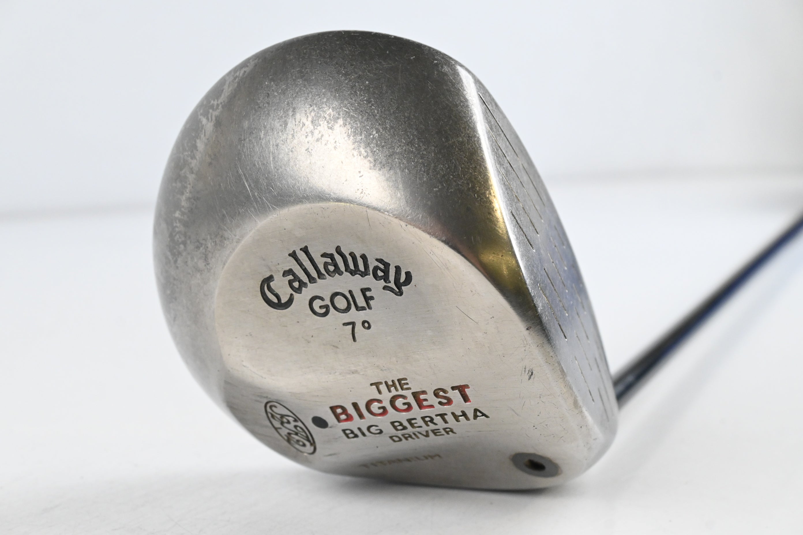 Callaway Biggest Big Bertha Driver / 7 Degree / Stiff Flex Swix Tour Series+ Shaft