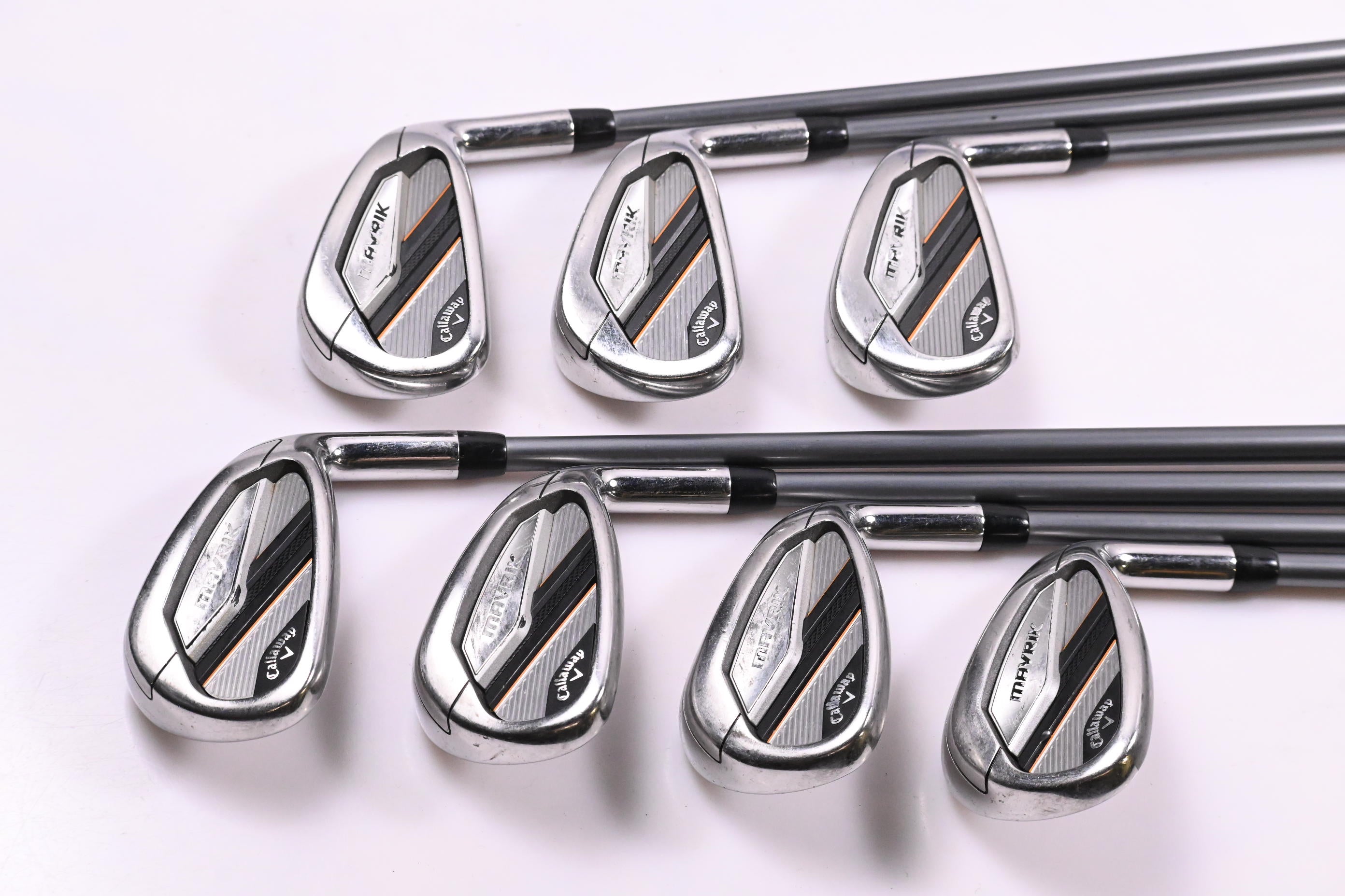 Callaway Mavrik Irons / 5-PW+GW / Regular Flex Catalyst 65 Shafts