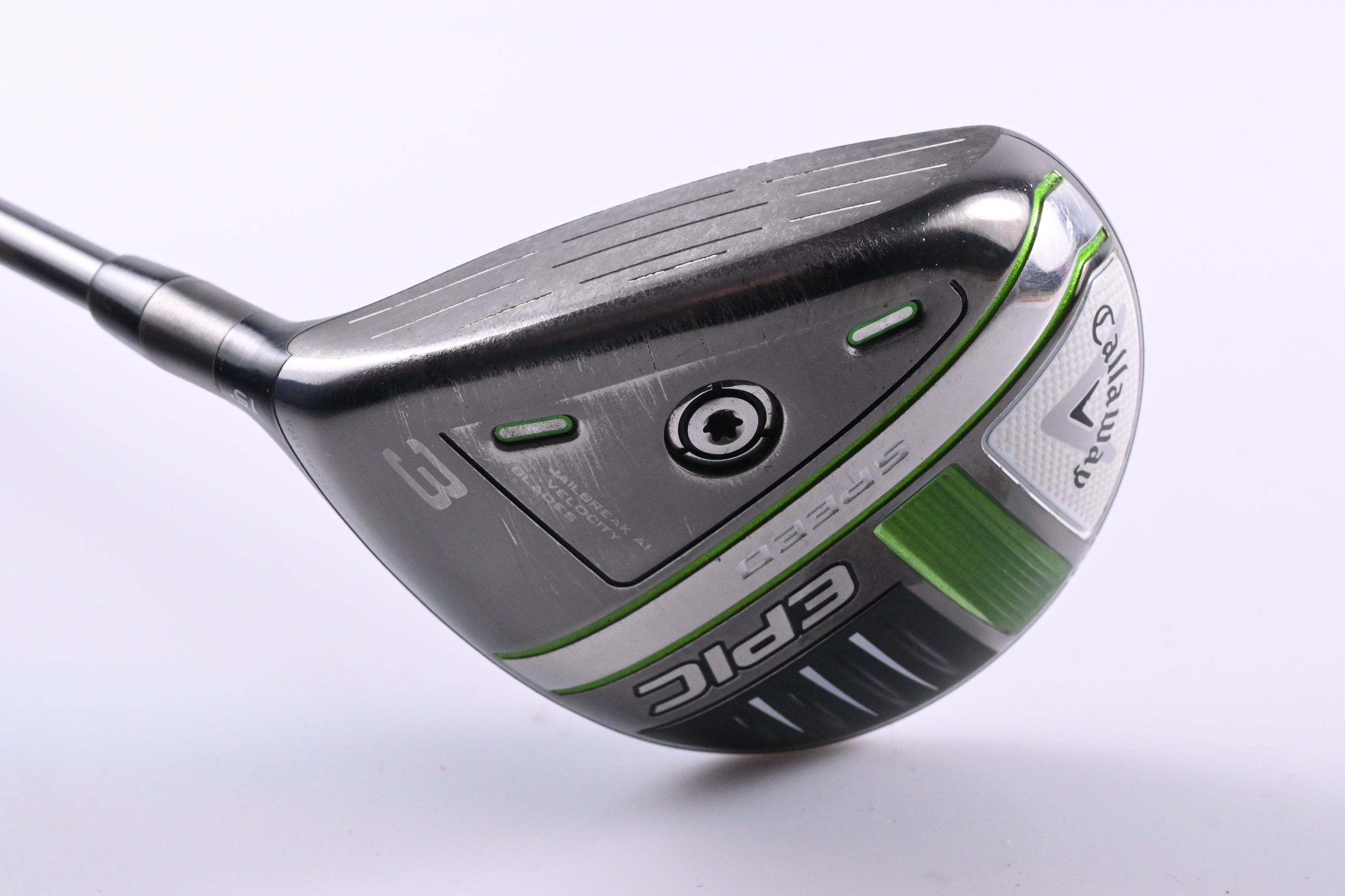 Left Hand Callaway Epic Speed #3 Wood / 15 Degree / Stiff Flex Evenflow Ritpide