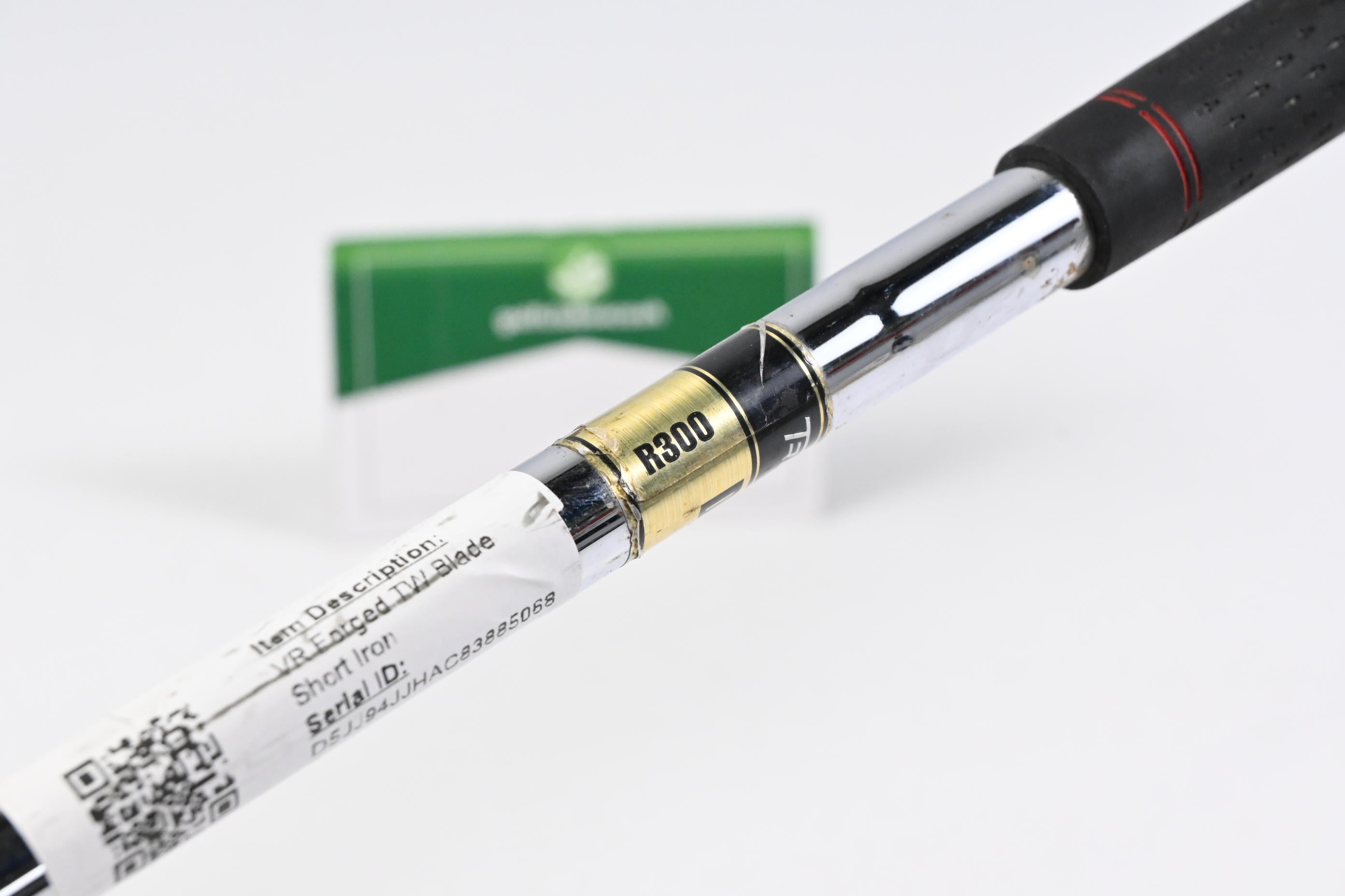 Nike VR Forged TW Blade #9 Iron / Regular Flex Dynamic Gold R300 Shaft