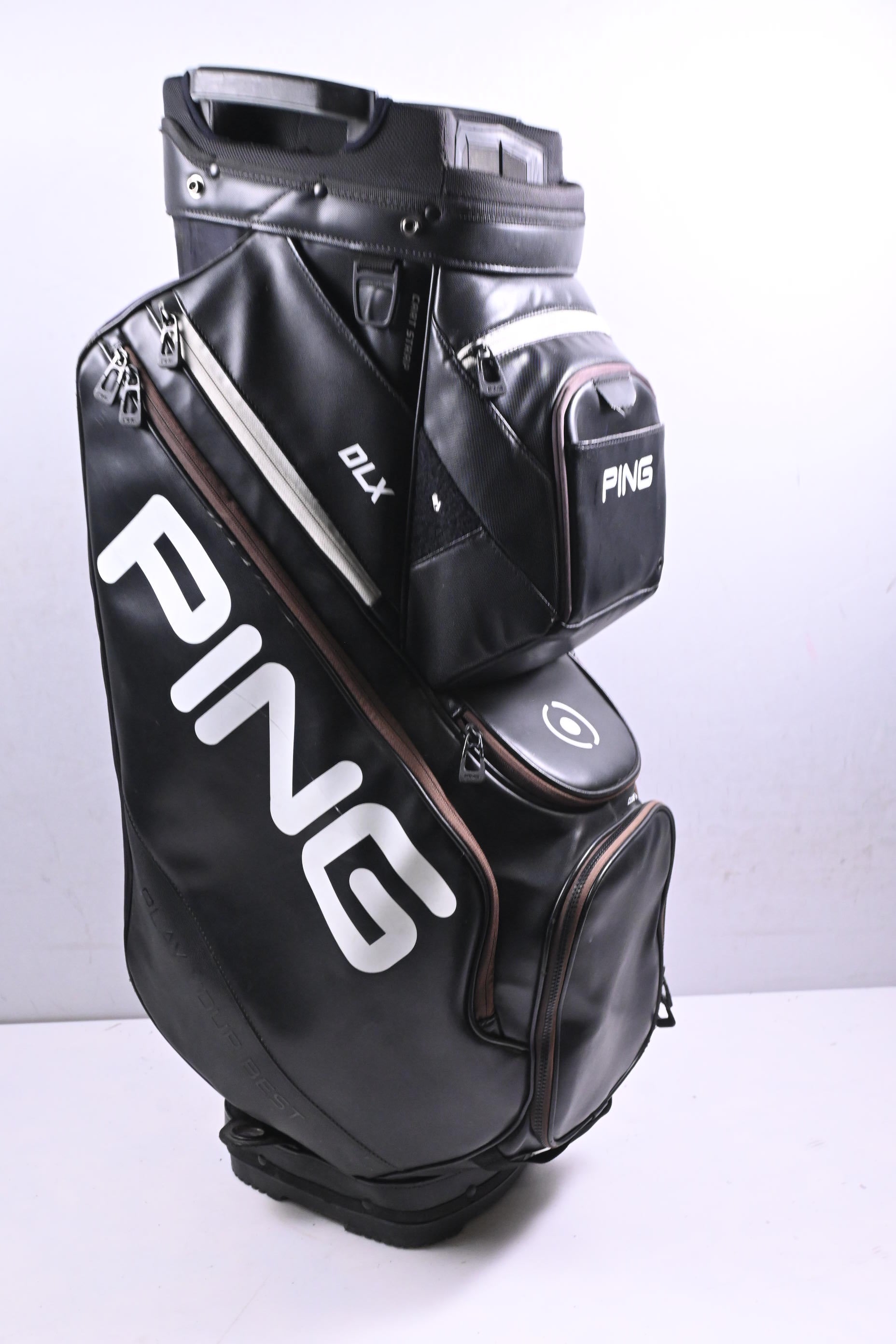 Ping DLX Cart Bag / 15-Way Divider / Black
