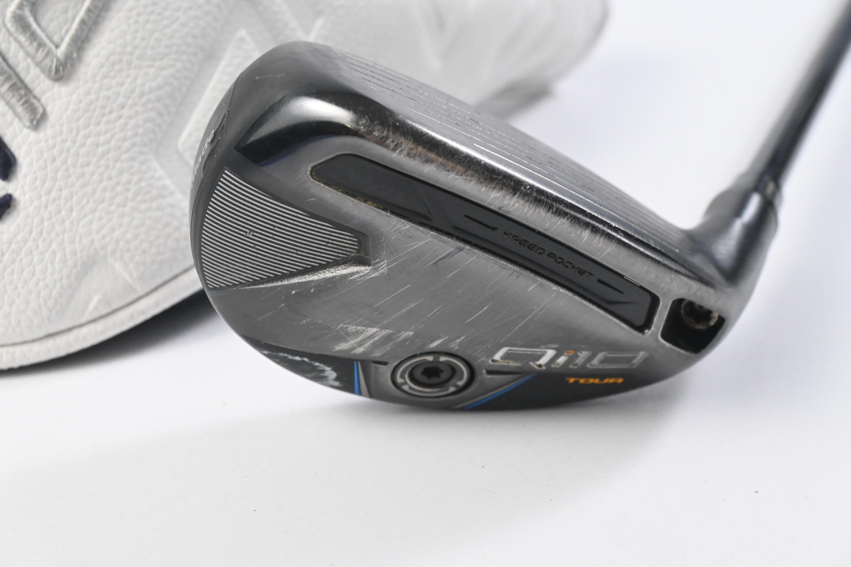 Taylormade Qi10 Tour #3 Hybrid / 19.5 Degree / Stiff Flex Hzrdus Gen4 Black 80