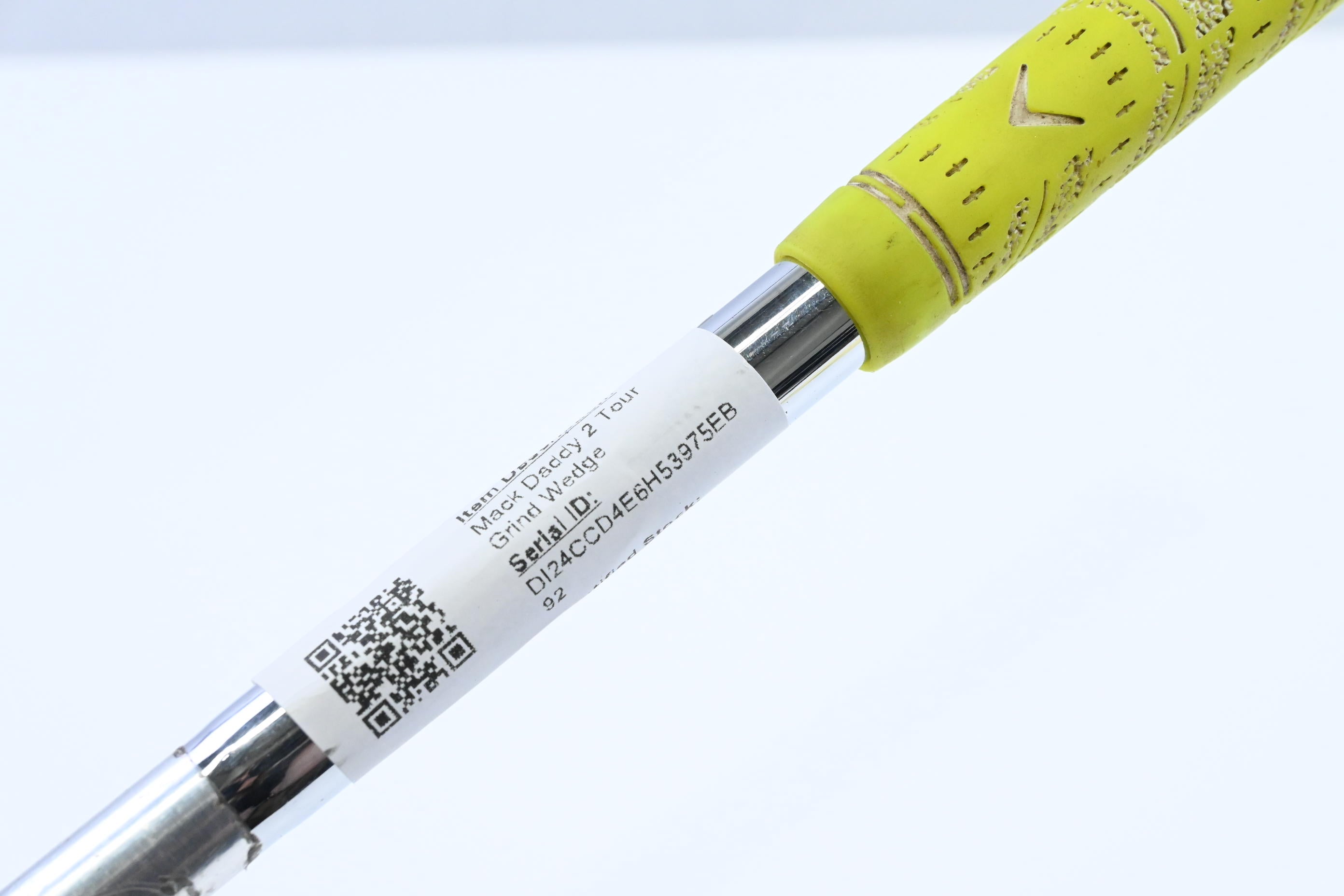 Callaway Mack Daddy 2 Tour Grind Gap Wedge / 52 Degree / Wedge Flex Steel Shaft