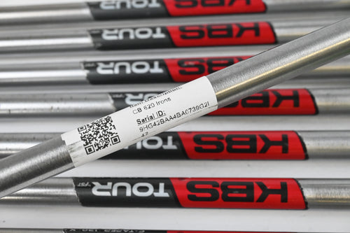 Titleist CB 620 Irons / 3-PW / X-Flex KBS Tour C-Taper 130 Shafts