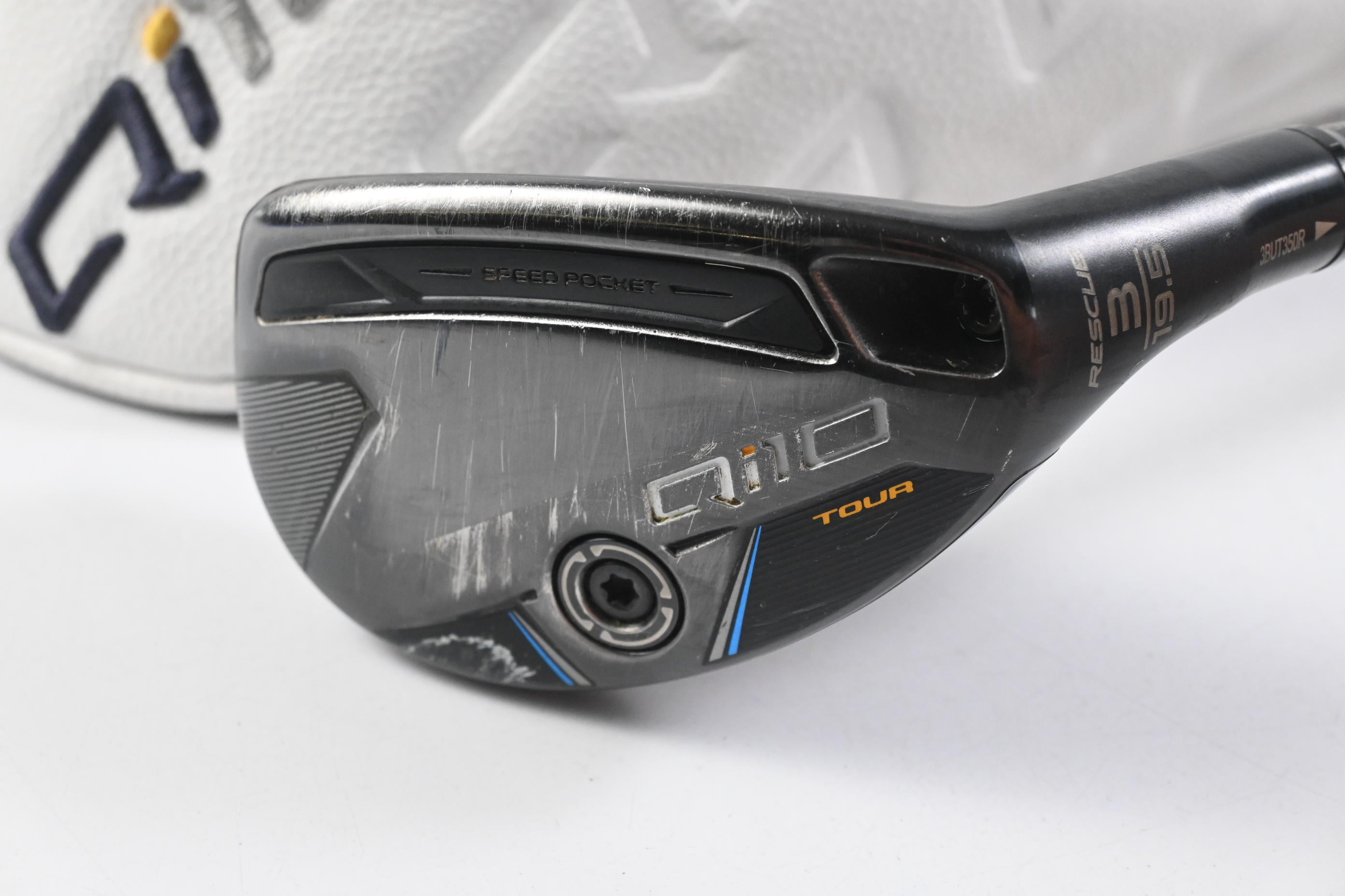 Taylormade Qi10 Tour #3 Hybrid / 19.5 Degree / Stiff Flex Hzrdus Gen4 Black 80