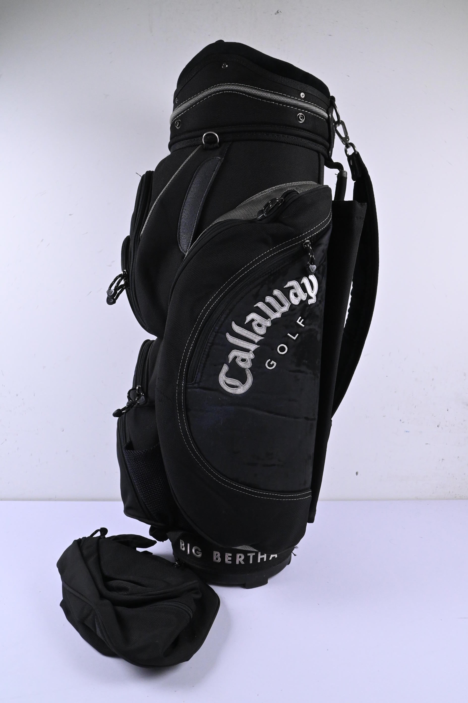 Callaway Big Bertha Cart Bag / 6-Way Divider / Black & Grey