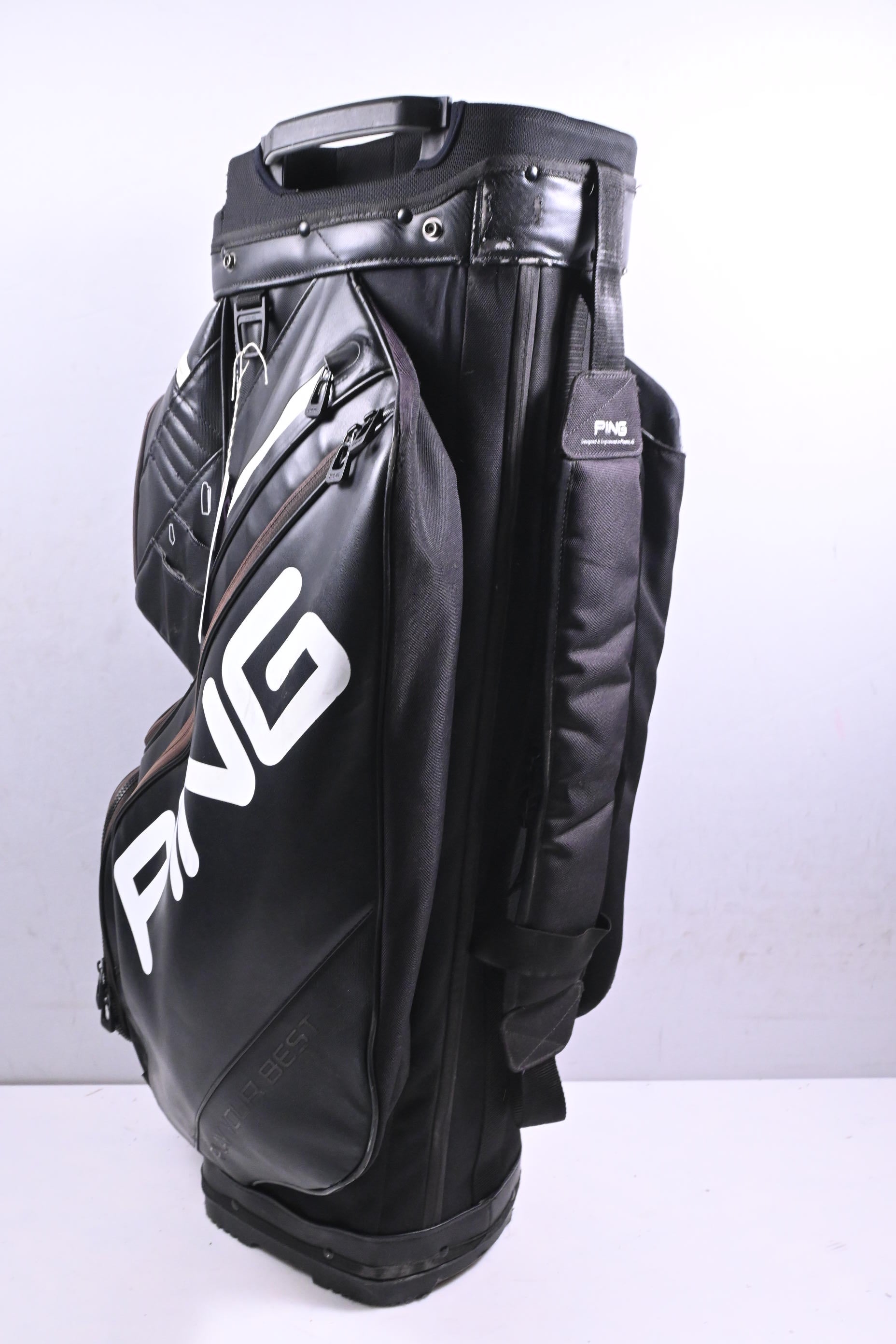 Ping DLX Cart Bag / 15-Way Divider / Black