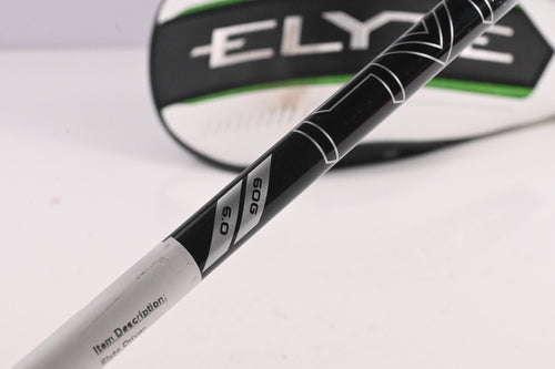 Callaway Elyte Driver / 9 Degree / Stiff Flex Denali Black 60 Shaft