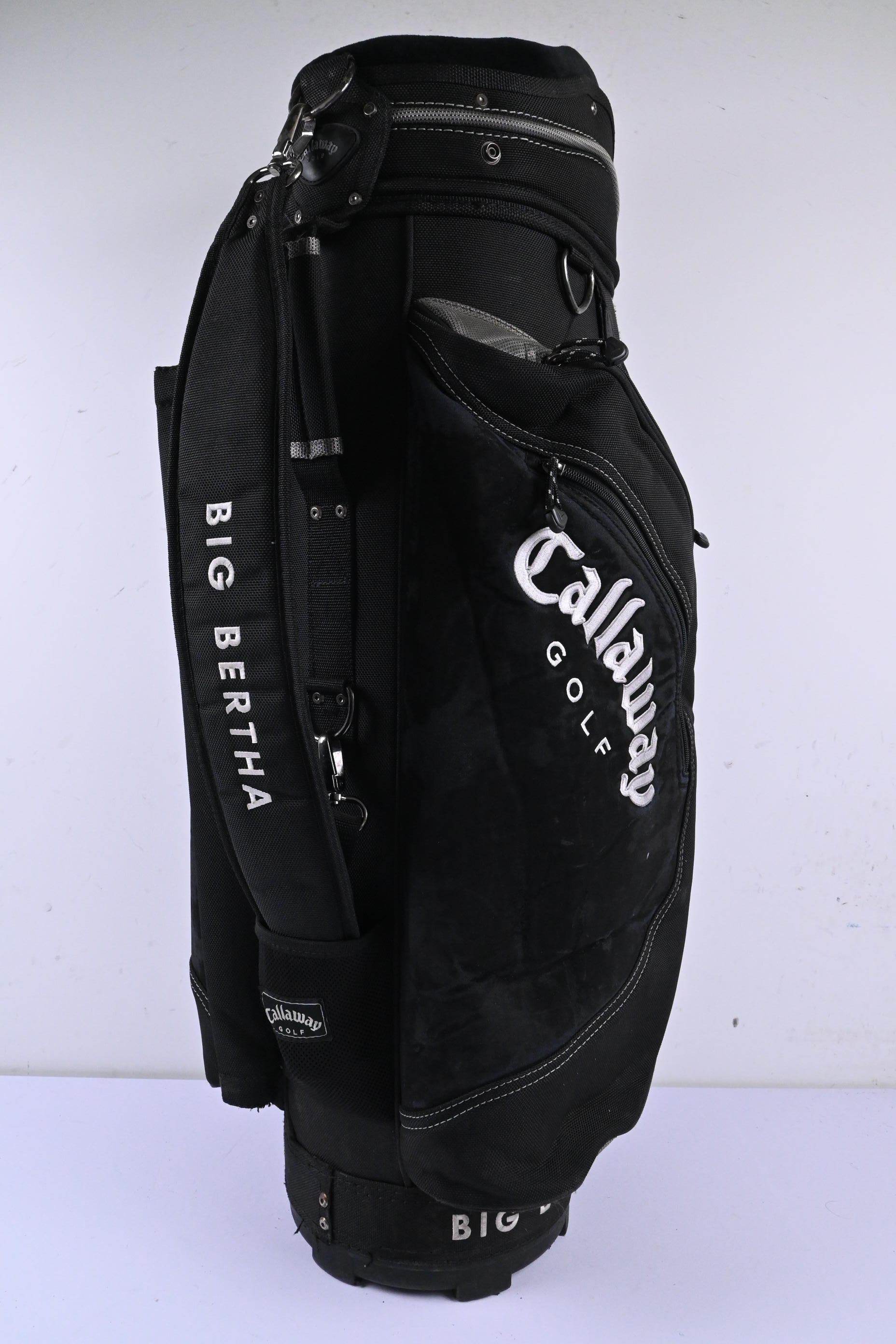 Callaway Big Bertha Cart Bag / 6-Way Divider / Black & Grey