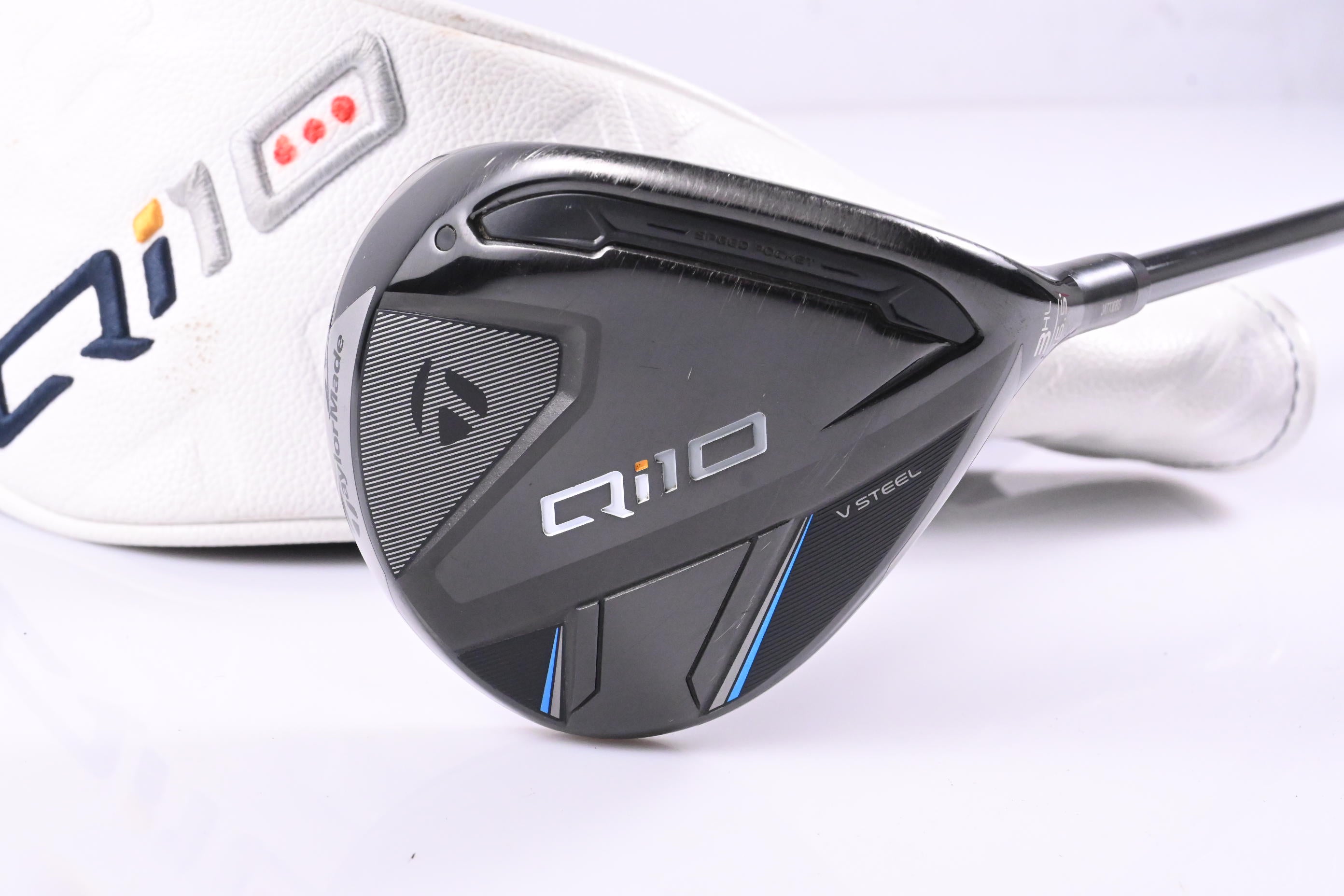 Taylormade Qi10 HL #3 Wood / 16.5 Degree / Regular Flex Fujikura Ventus TR Blue