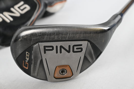 Ping G400 #3 Hybrid / 19 Degree / Stiff Flex Ping Alta CB 70 Shaft
