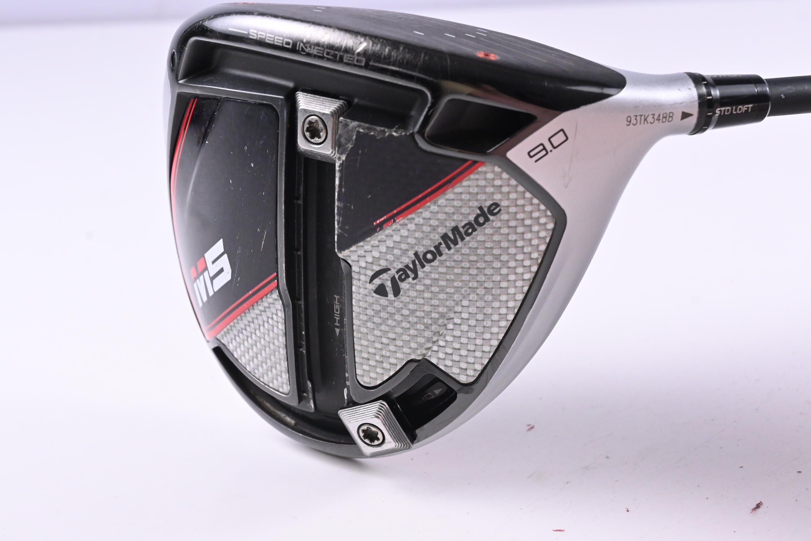 Taylormade M5 Driver / 9 Degree / Stiff Flex REAX Blue 50 Shaft
