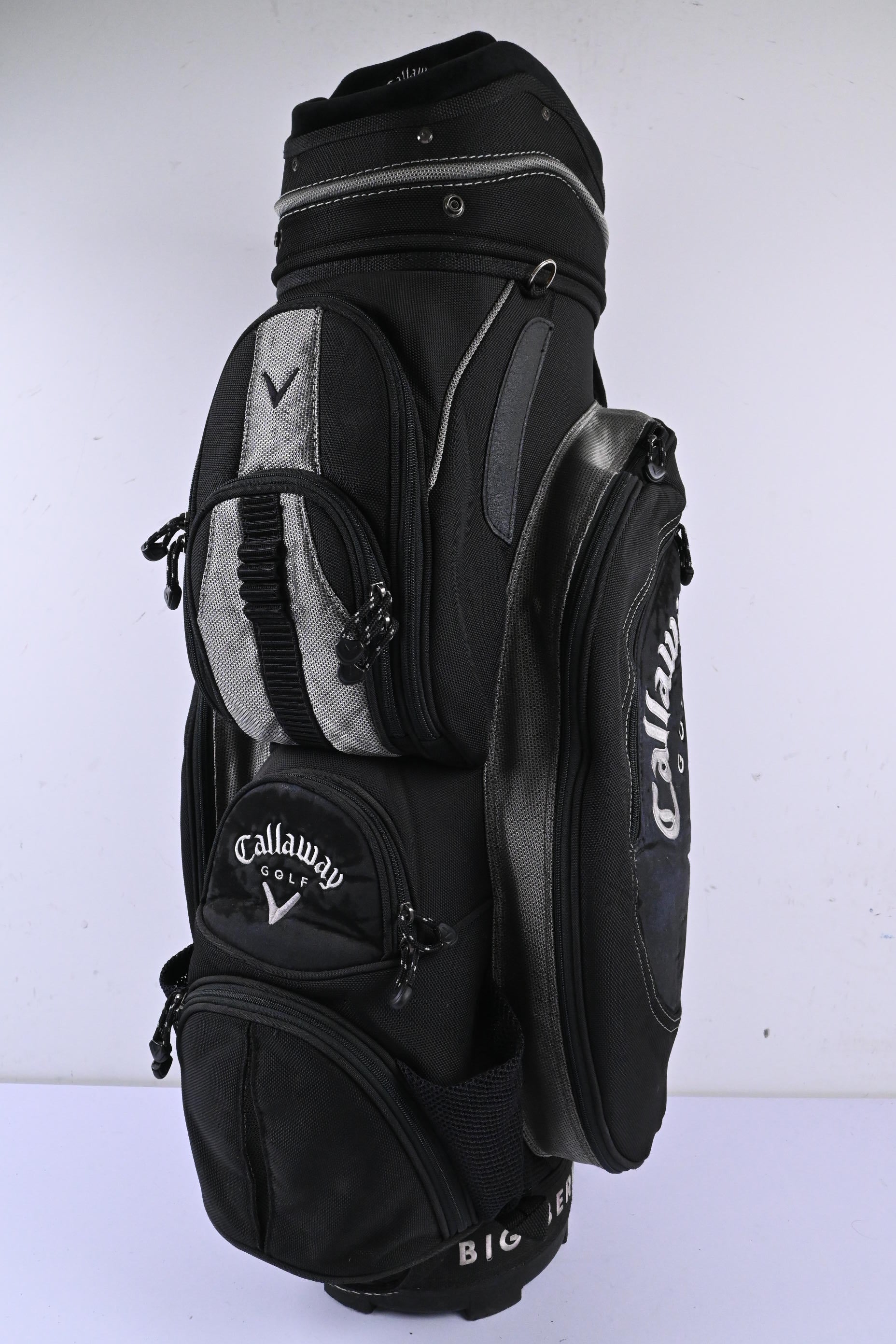 Callaway Big Bertha Cart Bag / 6-Way Divider / Black & Grey