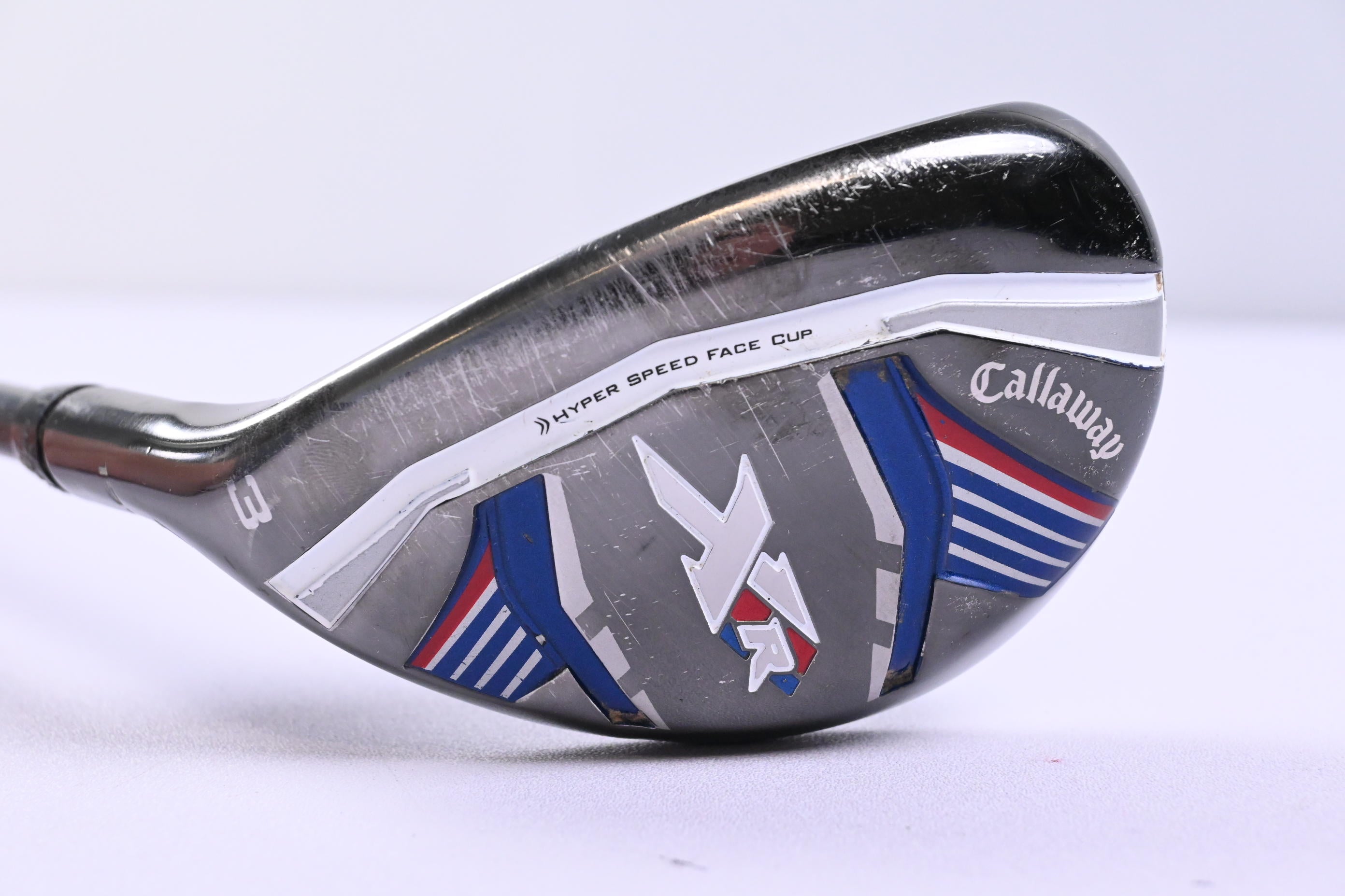 Left Hand Callaway XR #3 Hybrid / 19 Degree / Regular Flex San Diego Shaft 58