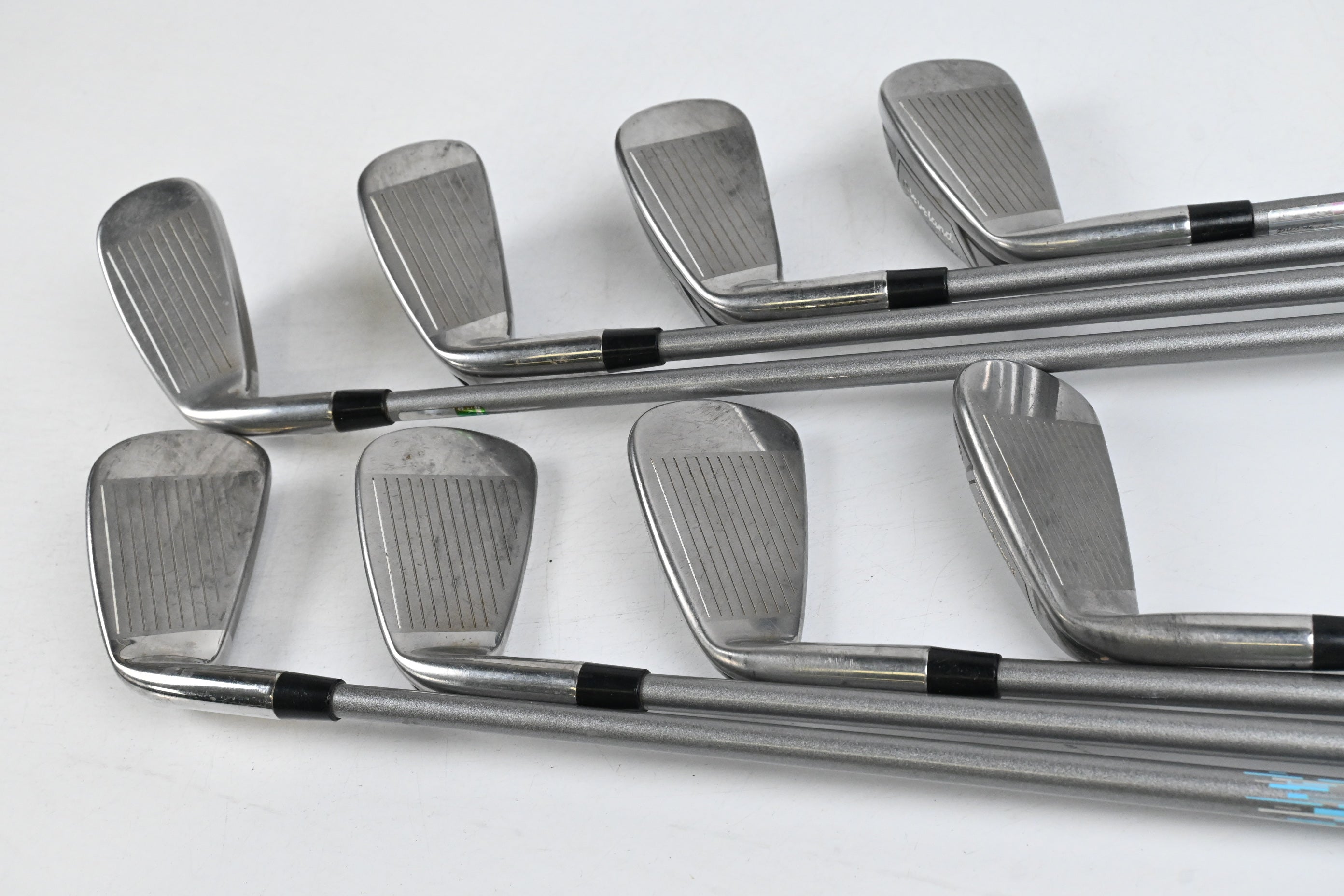 Ladies Cleveland Launcher HB Irons / 4-PW+SW / Ladies Flex Miyazaki 4 Shafts