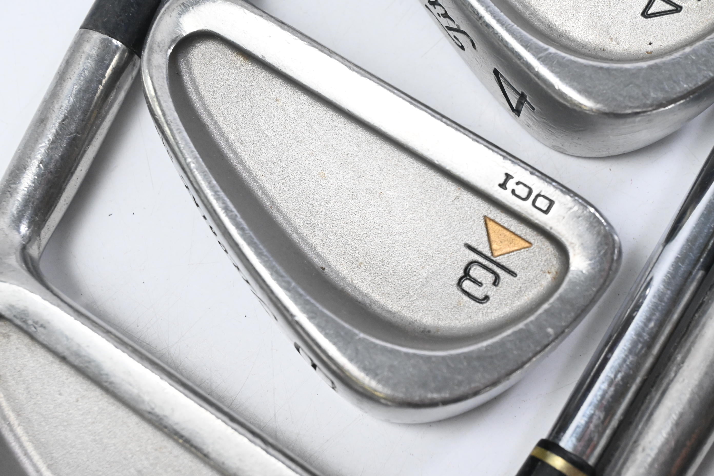 Titleist DCI Gold Irons / 2-PW / Stiff Flex Dynamic Gold S300 Shafts