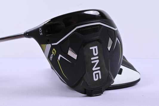 Left Hand Ping G430 Max Driver / 10.5 Degree / Regular Flex Ping Tour 2.0 65