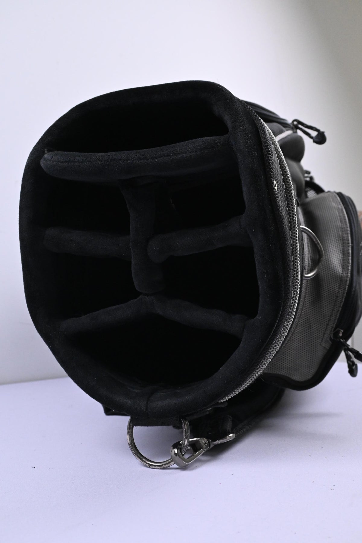 Callaway Big Bertha Cart Bag / 6-Way Divider / Black & Grey