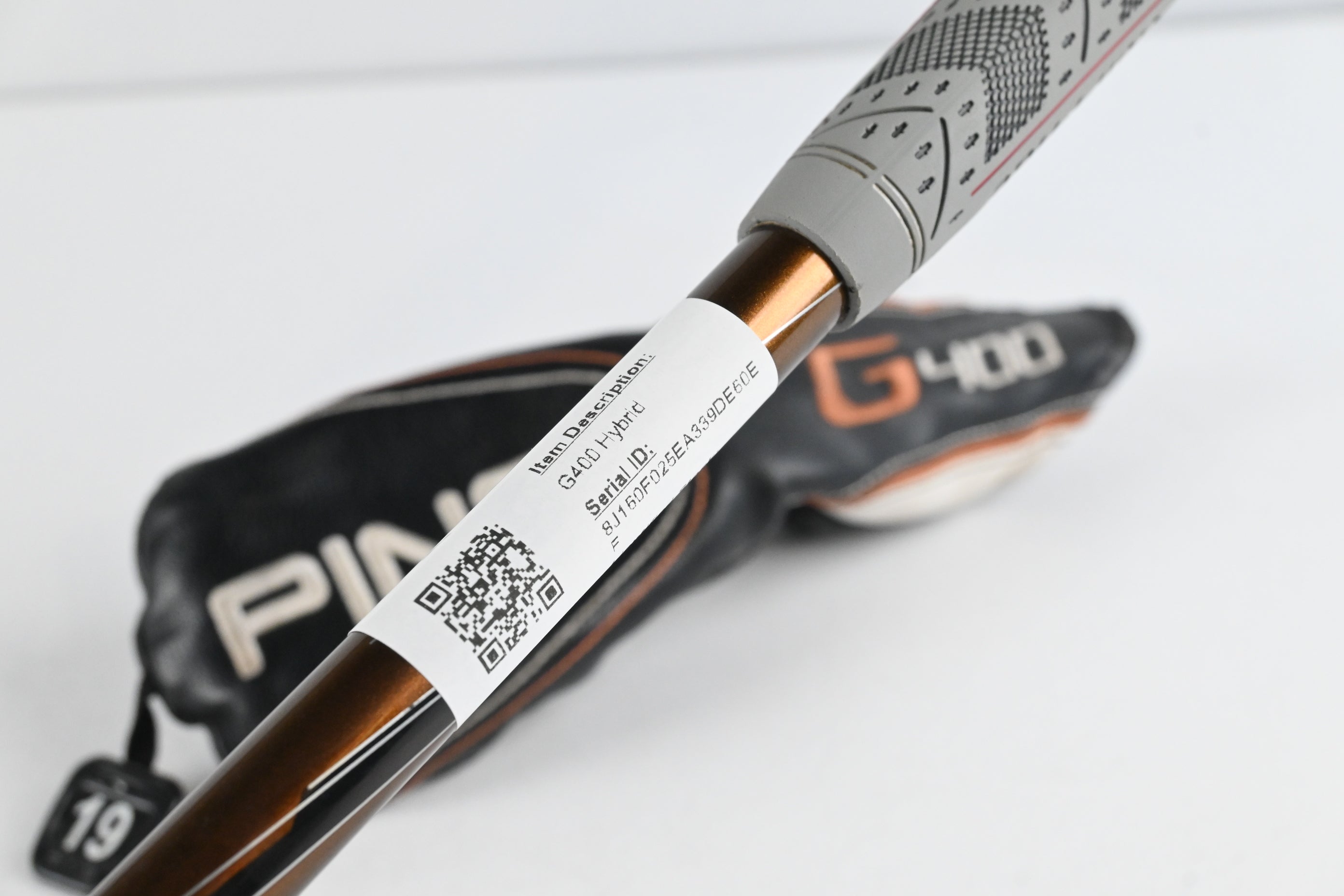 Ping G400 #3 Hybrid / 19 Degree / Stiff Flex Ping Alta CB 70 Shaft