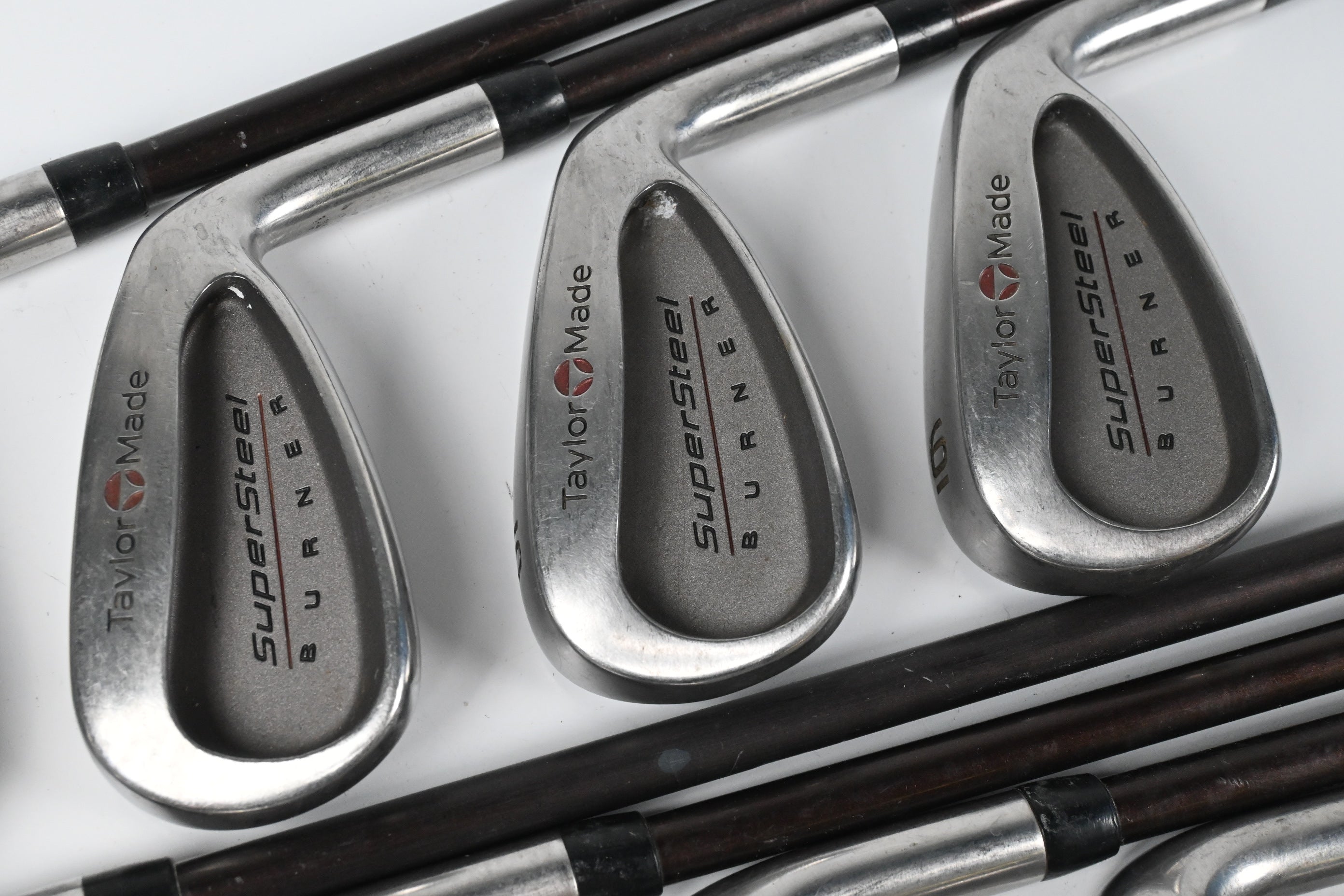 Taylormade Supersteel Irons / 3-PW+SW / Regular Flex Taylormade 80 Shafts