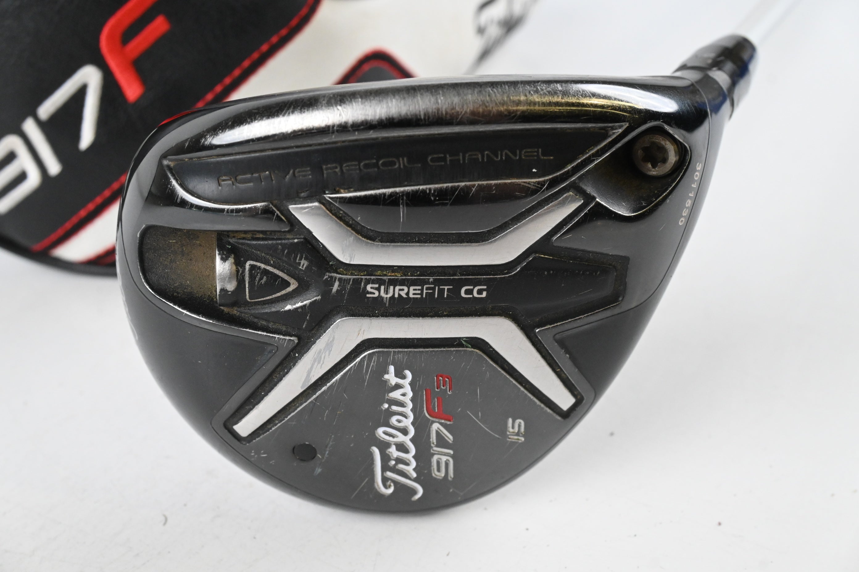 Titleist 917 F3 #3 Wood / 15 Degree / Stiff Flex Aldila Rogue 110 MSI Silver 70