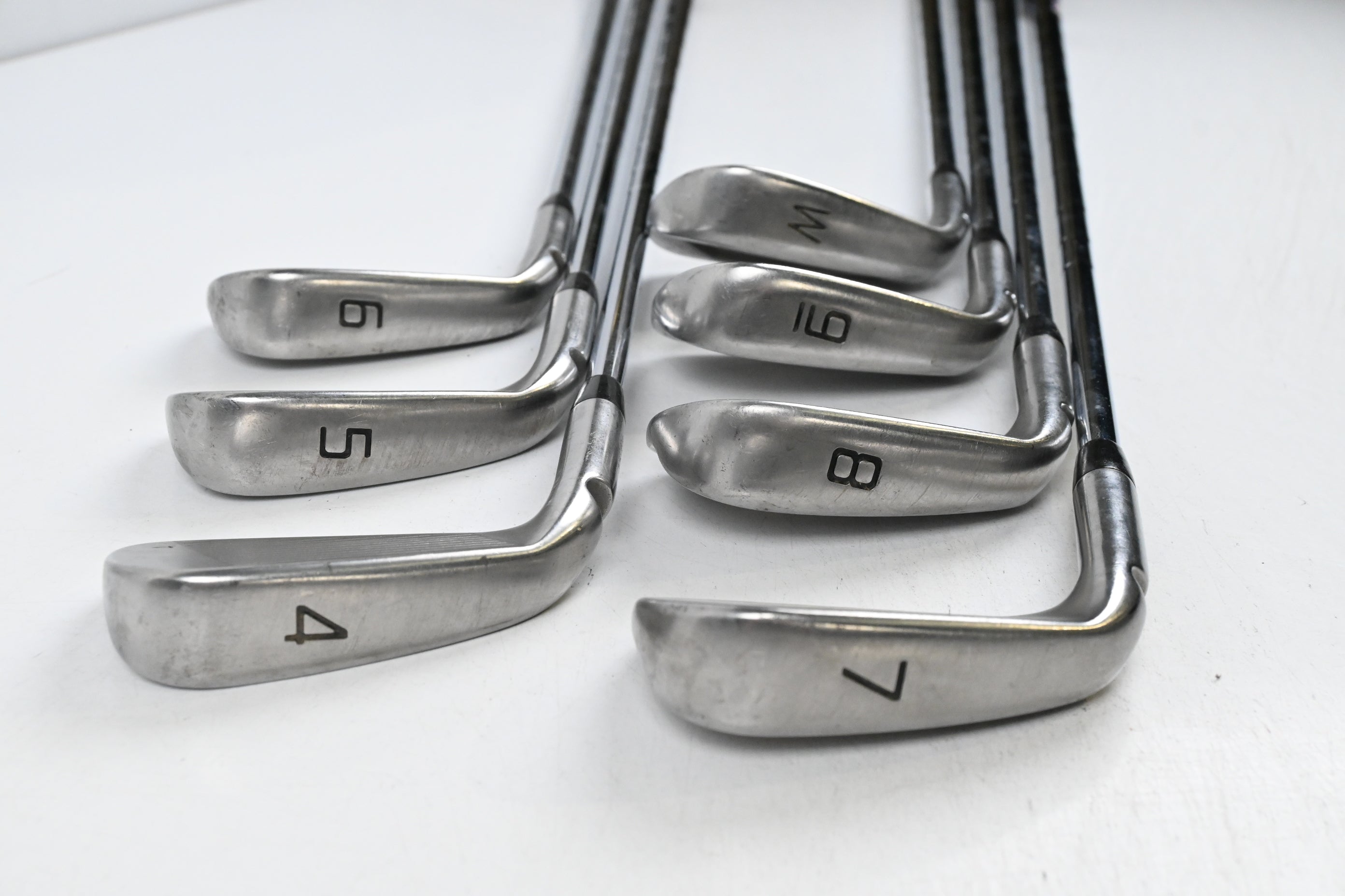 Ping i-Series E1 Irons / 4-PW / Yellow Dot / Stiff Flex Ping CFS Distance Shafts