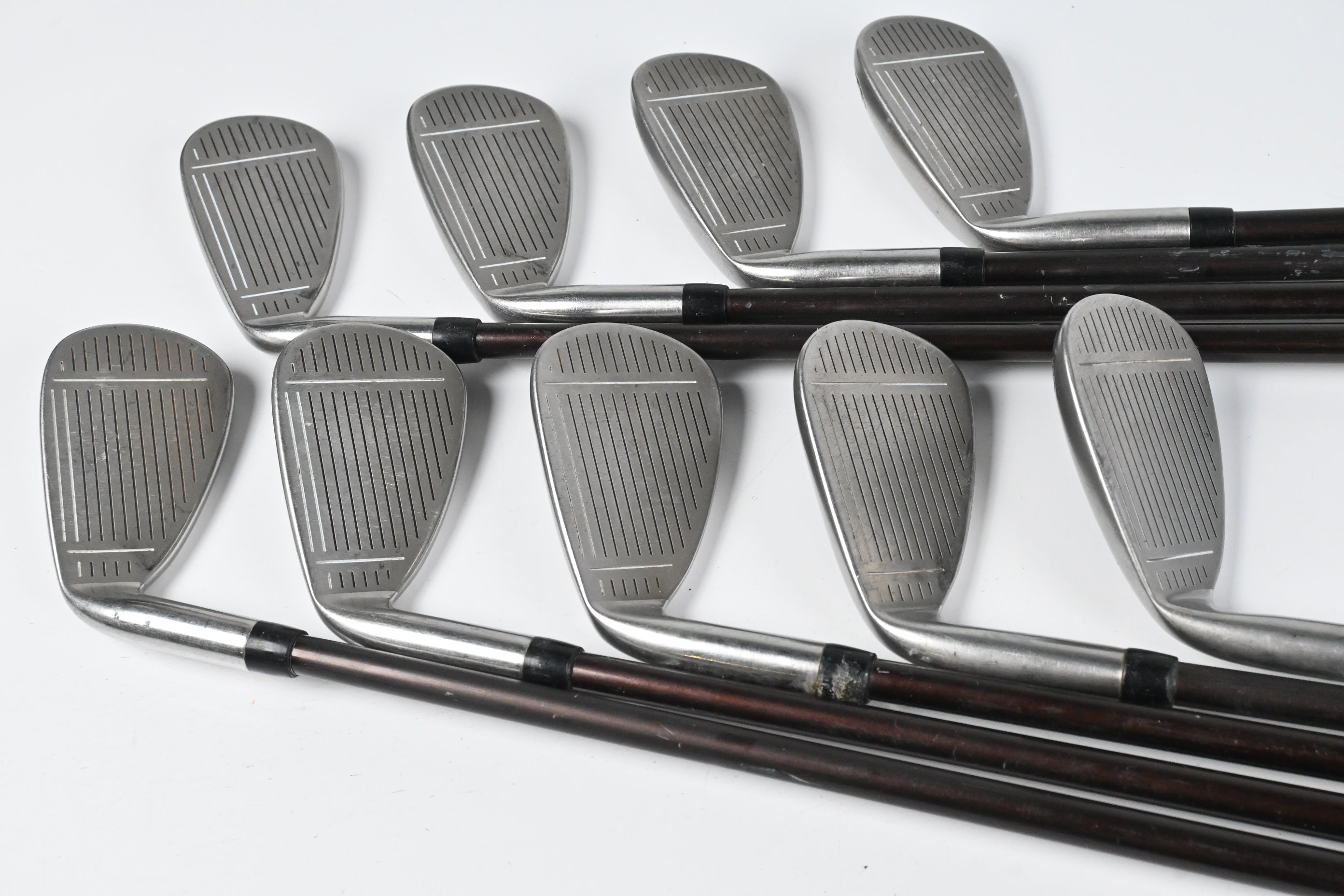 Taylormade Supersteel Irons / 3-PW+SW / Regular Flex Taylormade 80 Shafts