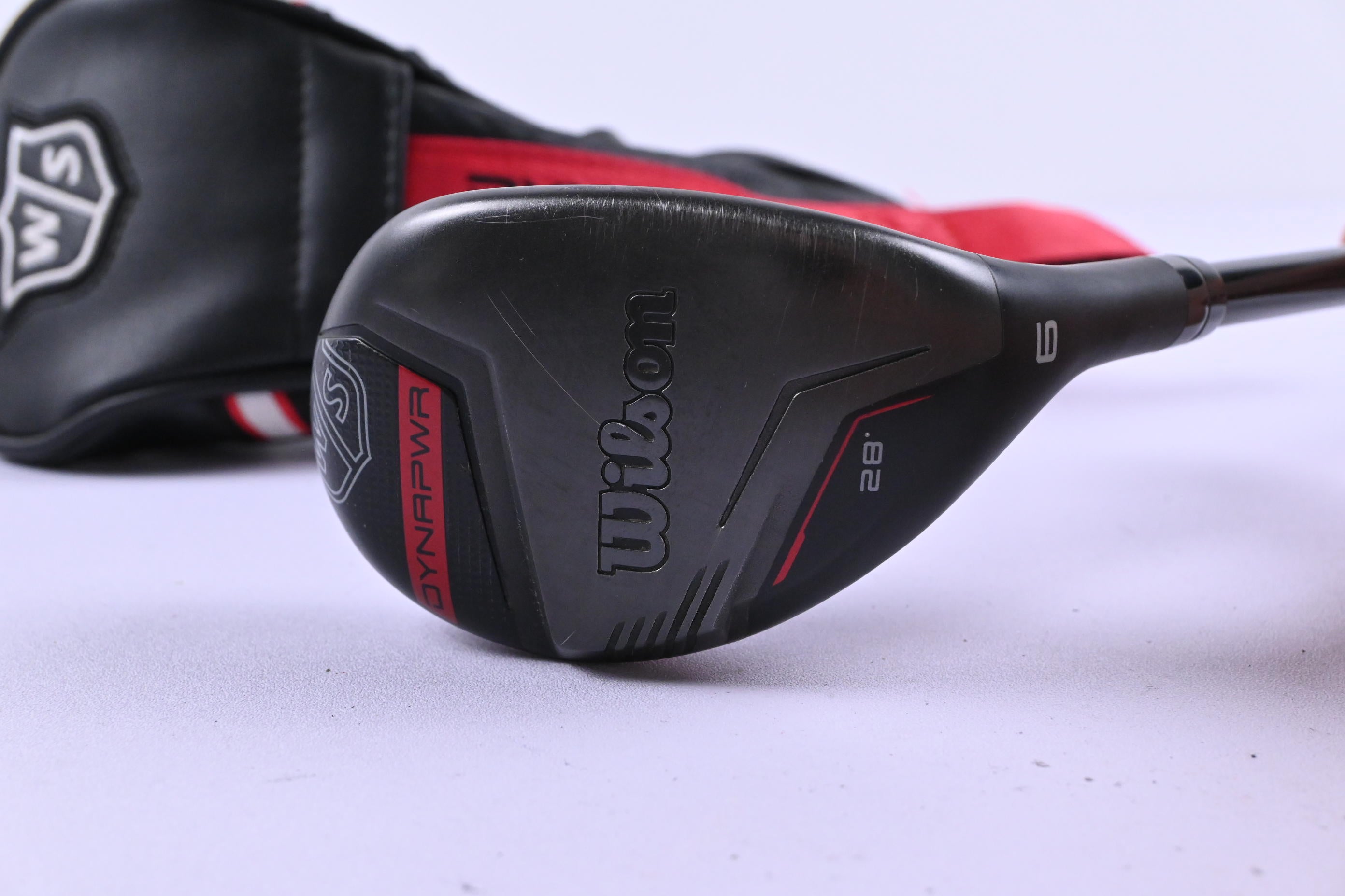 Wilson Dynapower 2023 #6 Hybrid / 28 Degree / Regular Flex Smoke Red RDX Shaft