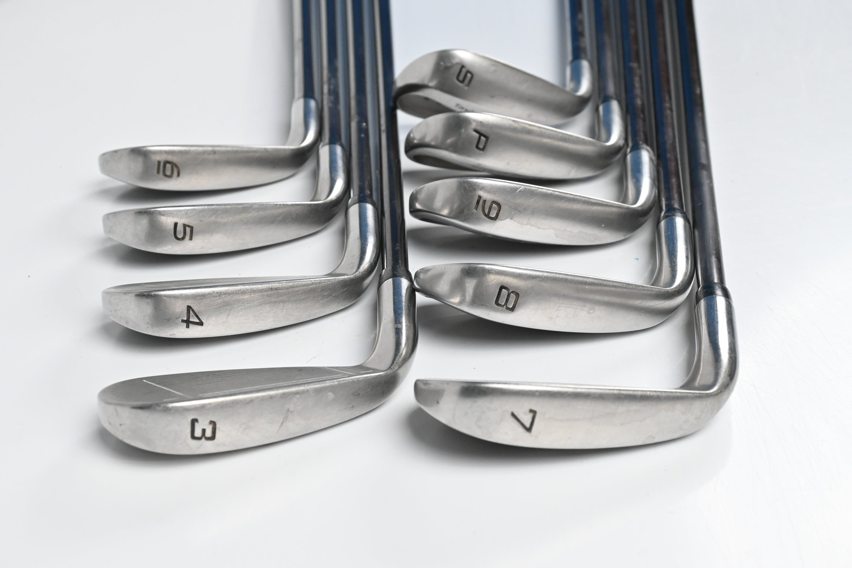 Taylormade Supersteel Irons / 3-PW+SW / Regular Flex Taylormade 80 Shafts