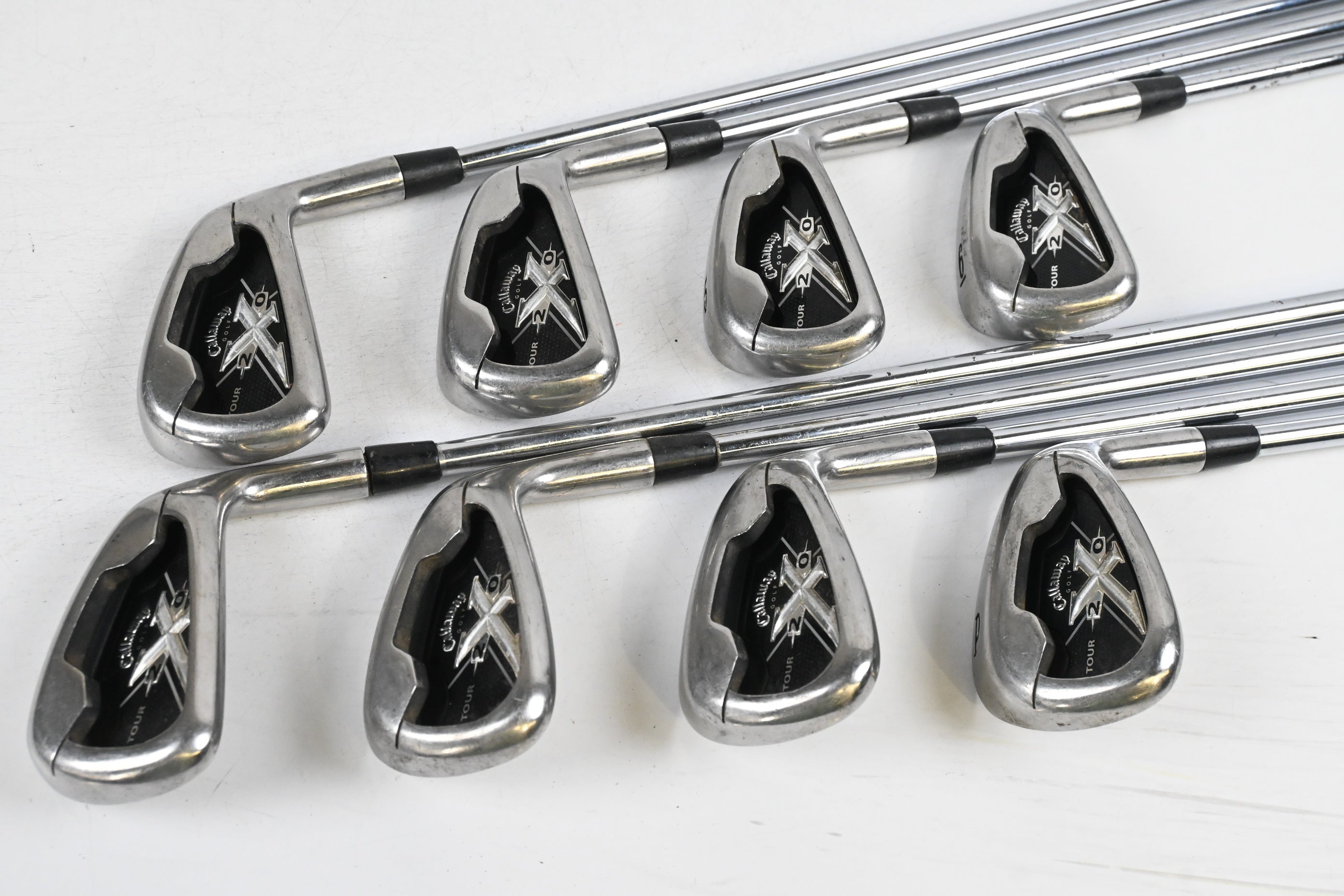 Callaway X-20 Irons / 3-PW / Regular Flex Project X Flighted Shafts