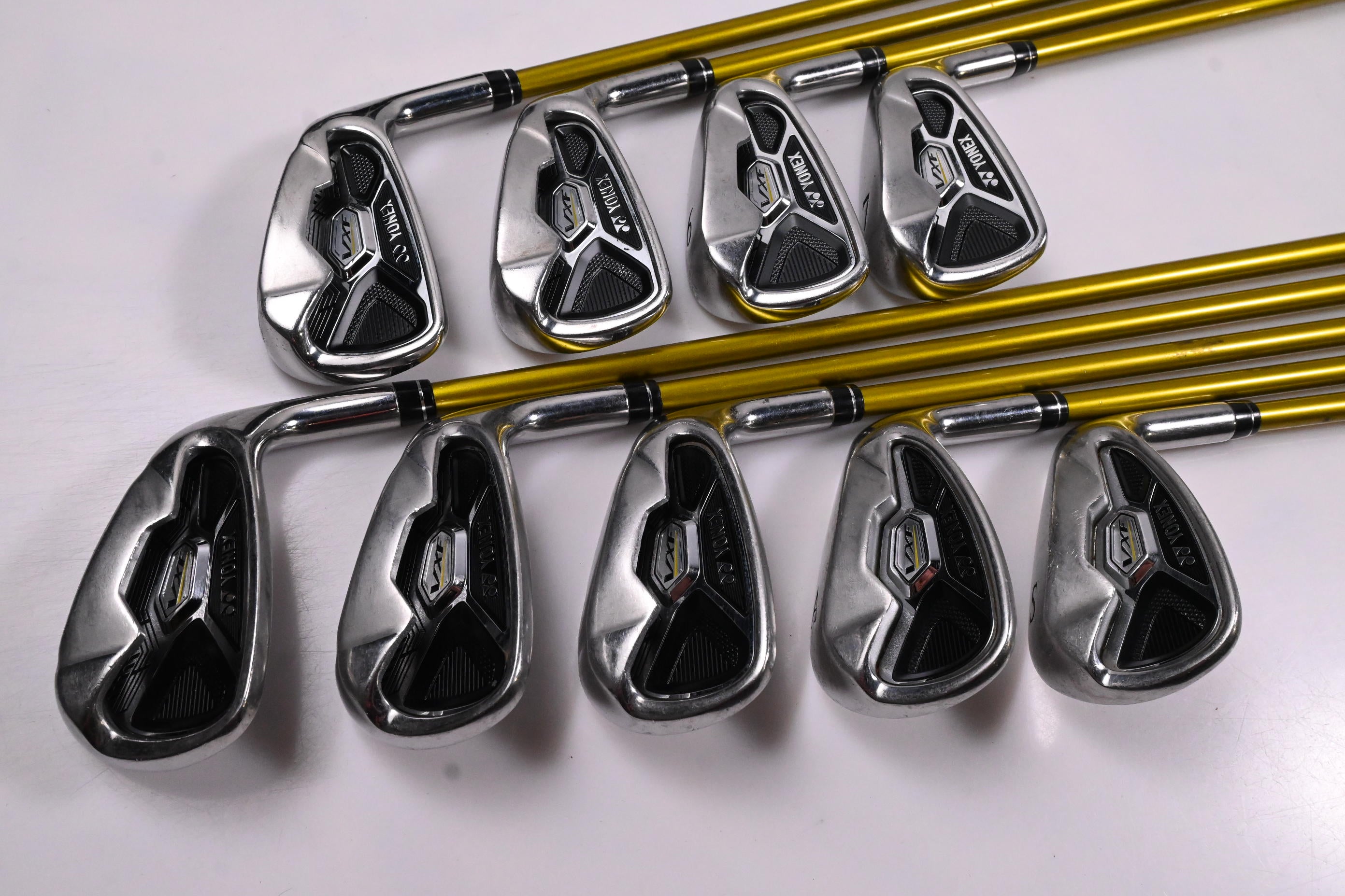 Yonex VXF Irons / 4-PW+GW+SW  / Light Flex Yonex HS750 Shafts