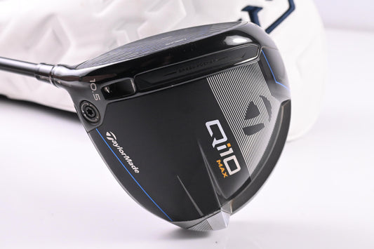 Left Hand Taylormade Qi10 Max Driver / 10.5 Degree / Regular Flex Tensei AV 65