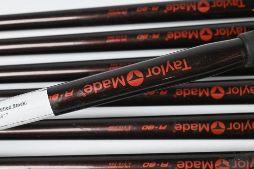 Taylormade Supersteel Irons / 3-PW+SW / Regular Flex Taylormade 80 Shafts