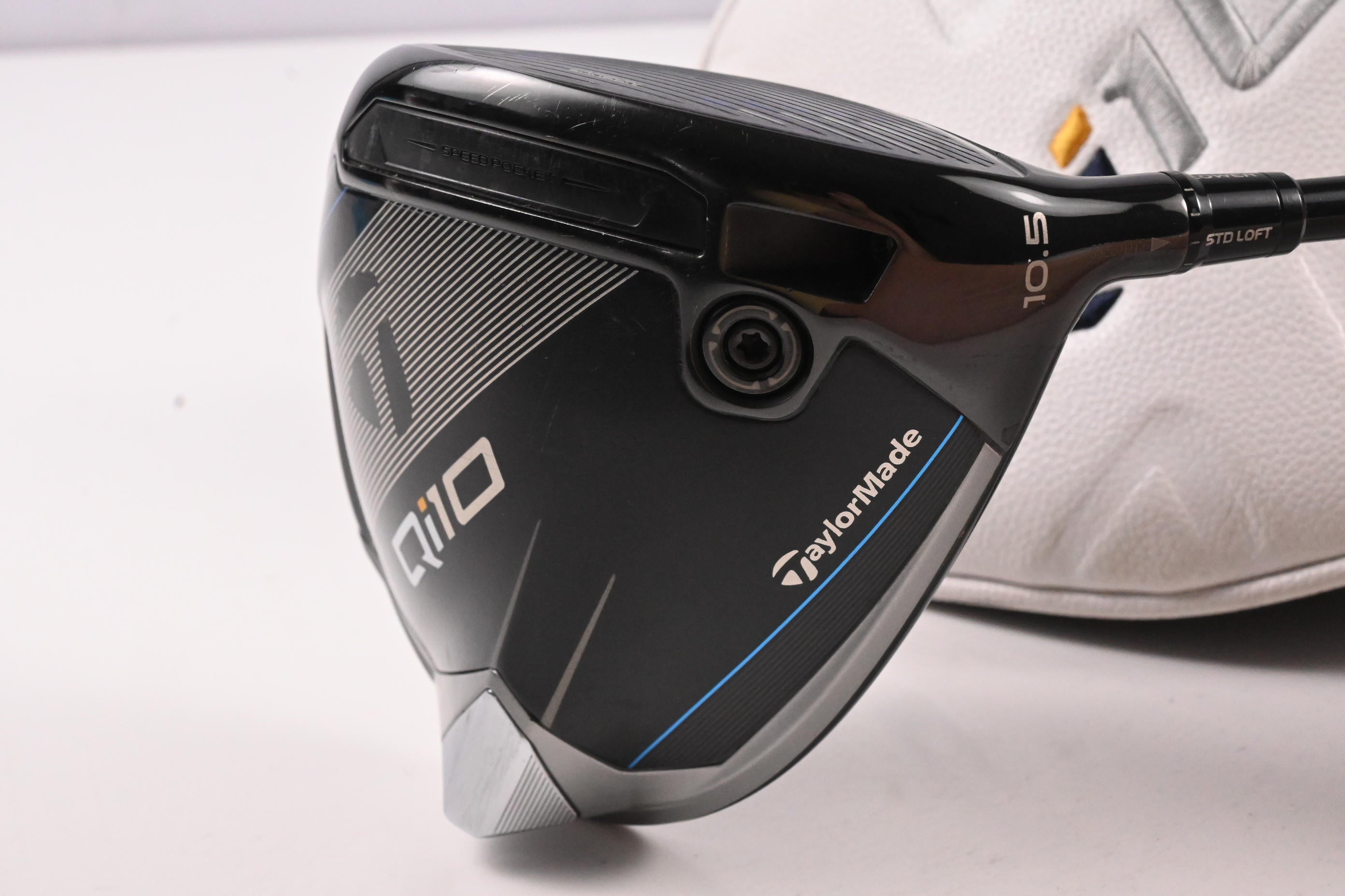 Taylormade Qi10 Driver / 10.5 Degree / Stiff Flex Fujikura Ventus TR Blue 5