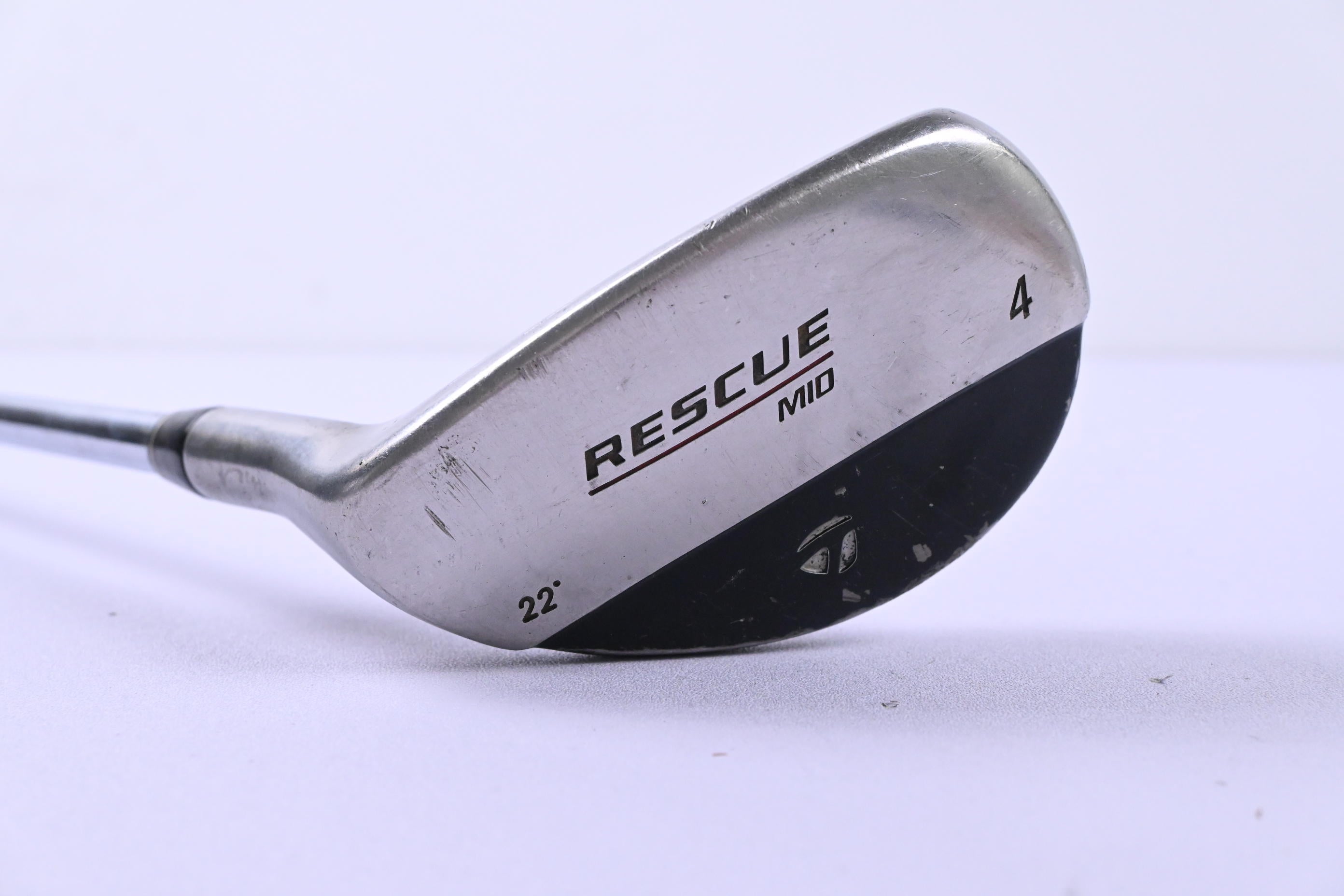 Left Hand Taylormade Rescue Mid #4 Hybrid / 22 Degree / Regular Flex Shaft