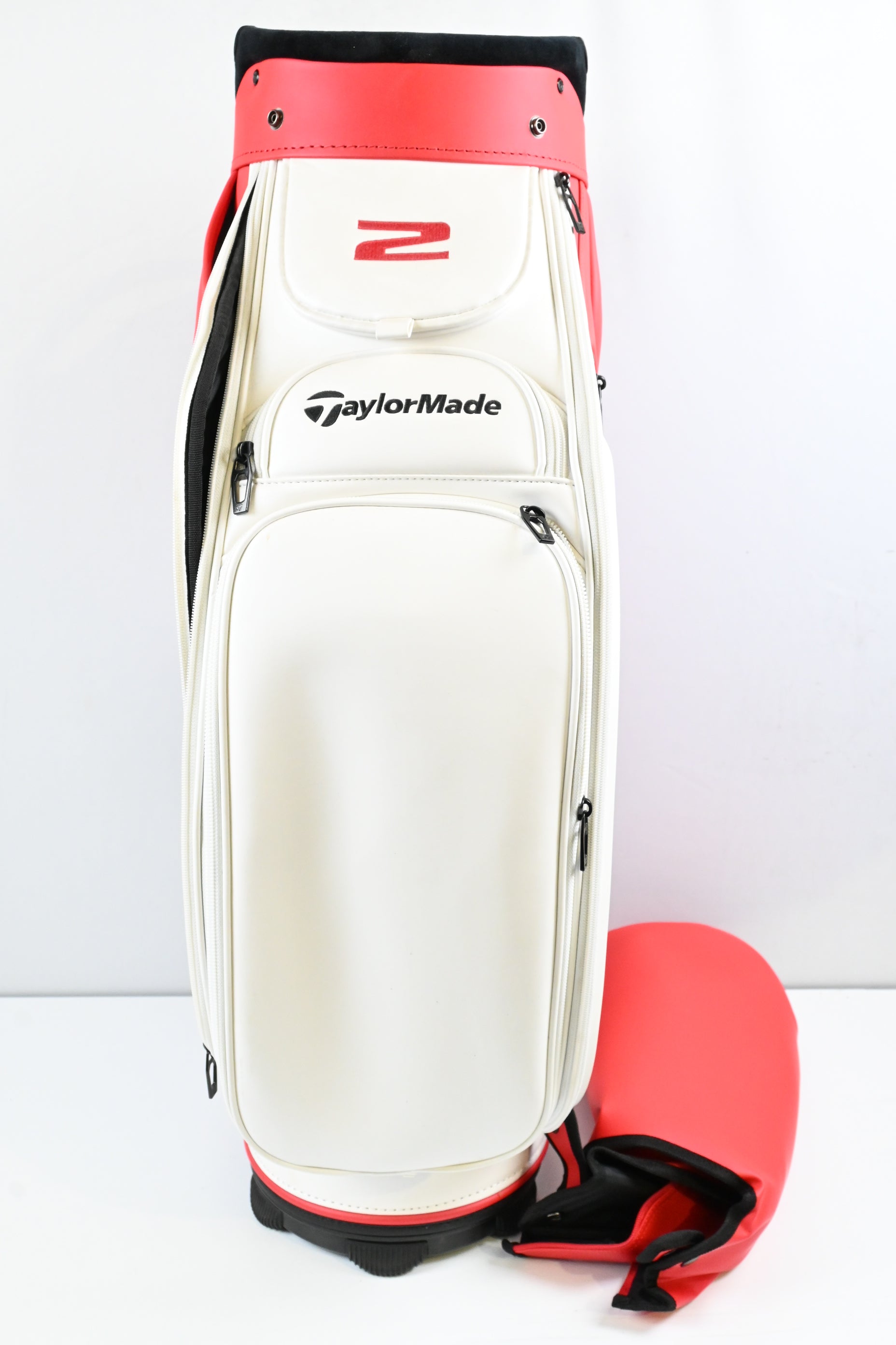 Taylormade Stealth 2 Tour Bag / 6-Way Divider / Red, White & Black