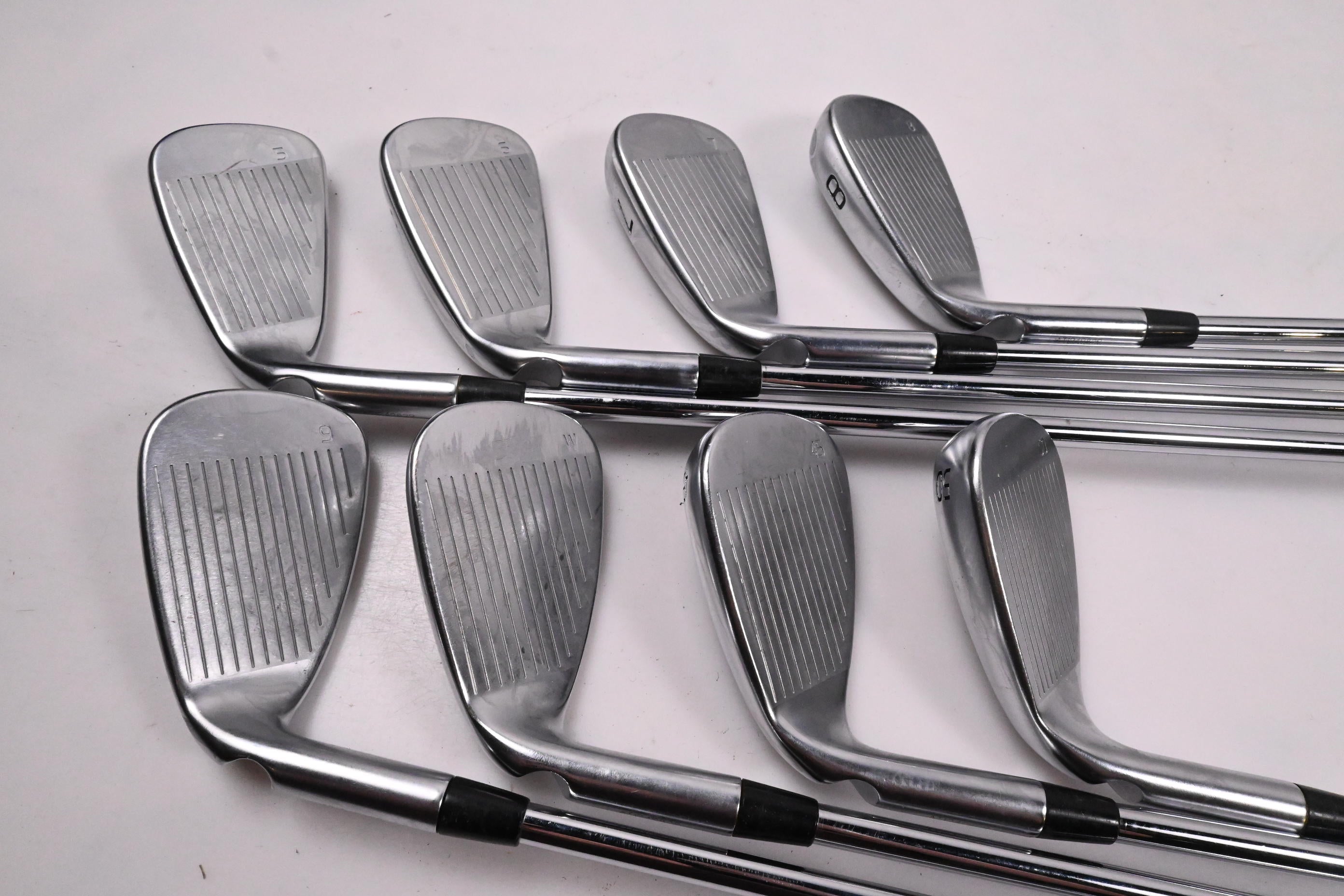 Ping G430 Irons / 5-PW+45°+50° / Black Dot / Regular Flex Elevate MPH 95 Shafts