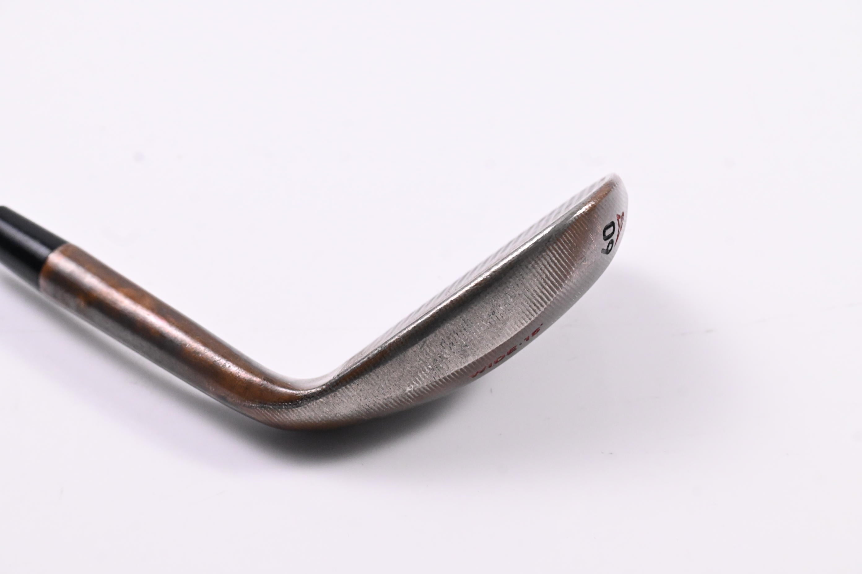 Left Hand Taylormade Hi-Toe Raw Big Foot Lob Wedge / 60 Degree / Stiff Flex