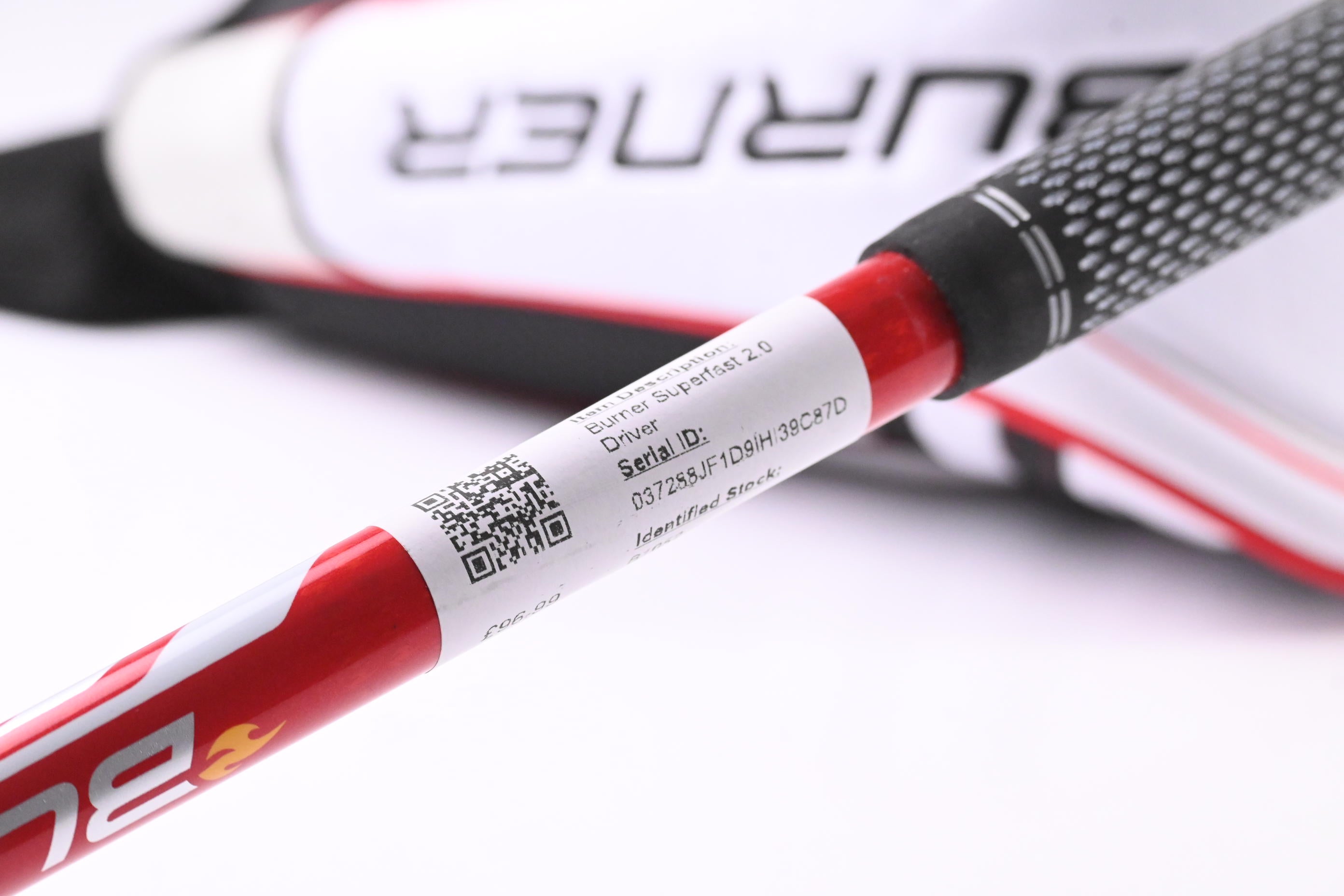 Taylormade Burner Superfast 2.0 Driver / 9.5 Degree / Stiff Flex Reax 4.8 Shaft
