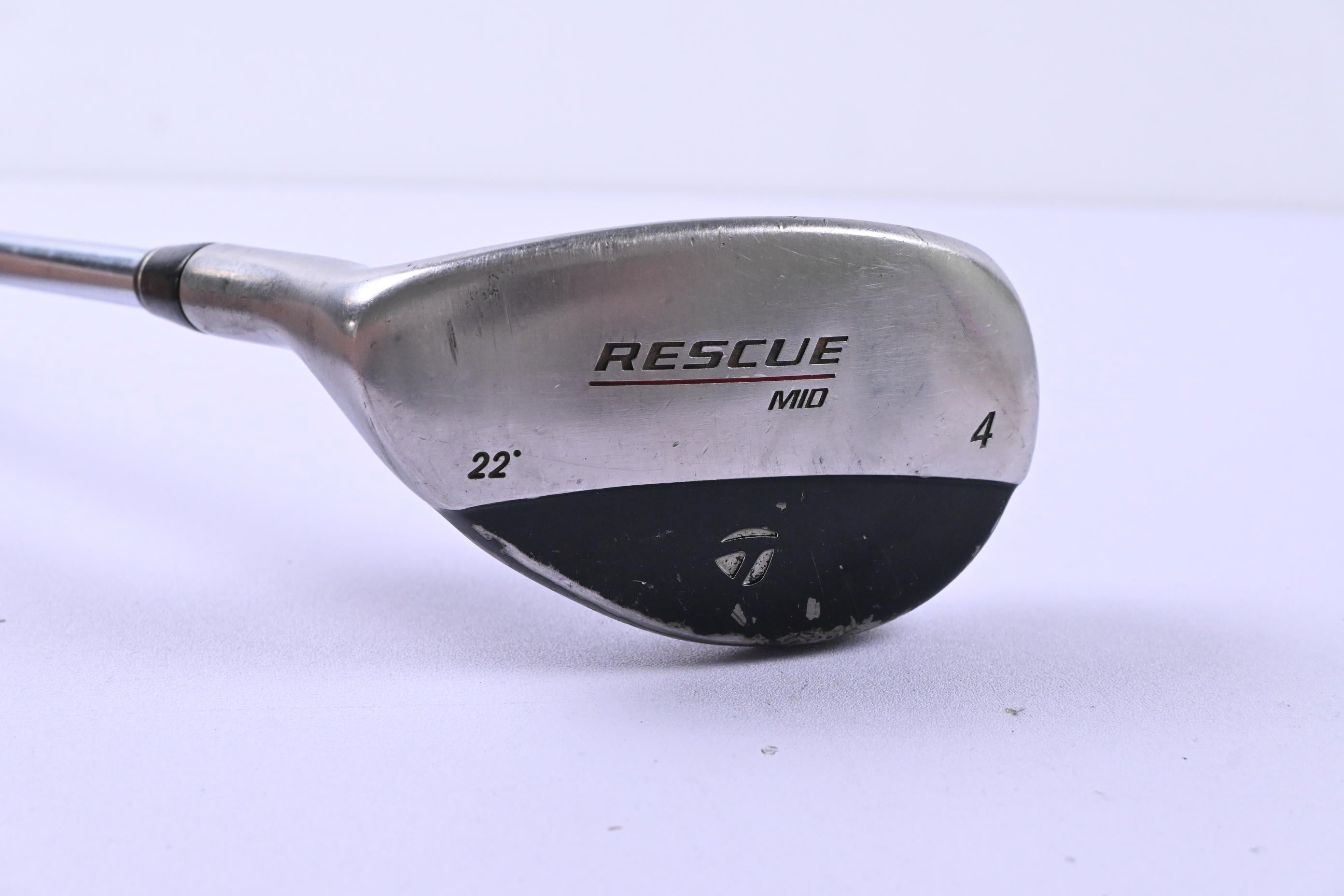 Left Hand Taylormade Rescue Mid #4 Hybrid / 22 Degree / Regular Flex Shaft
