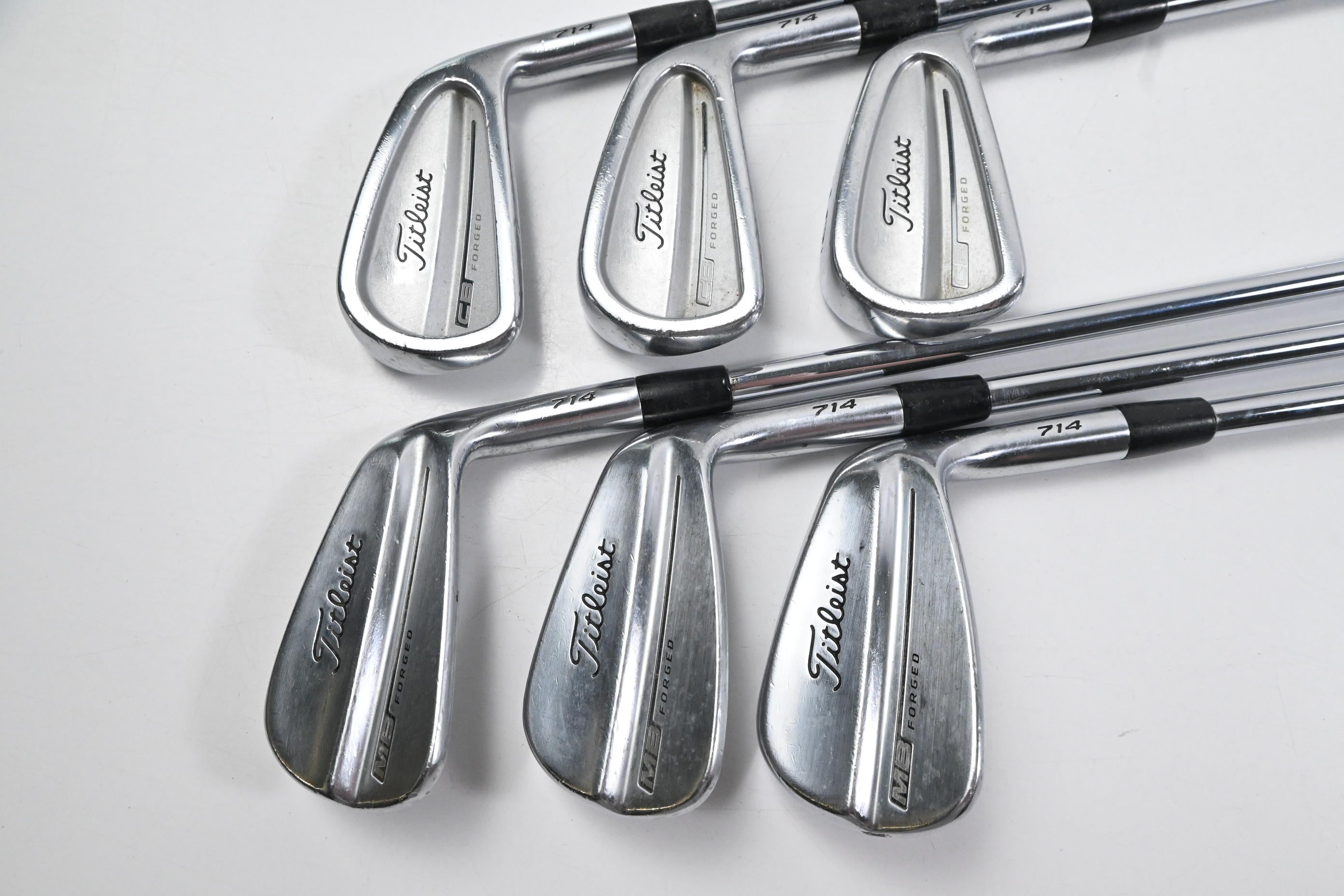 Titleist 714 MB Irons / 4-9i / Stiff Flex XP 95 Shafts